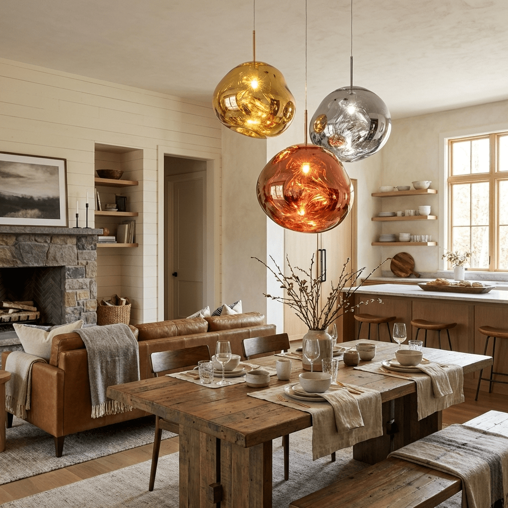 Suspension moderne Deerorin