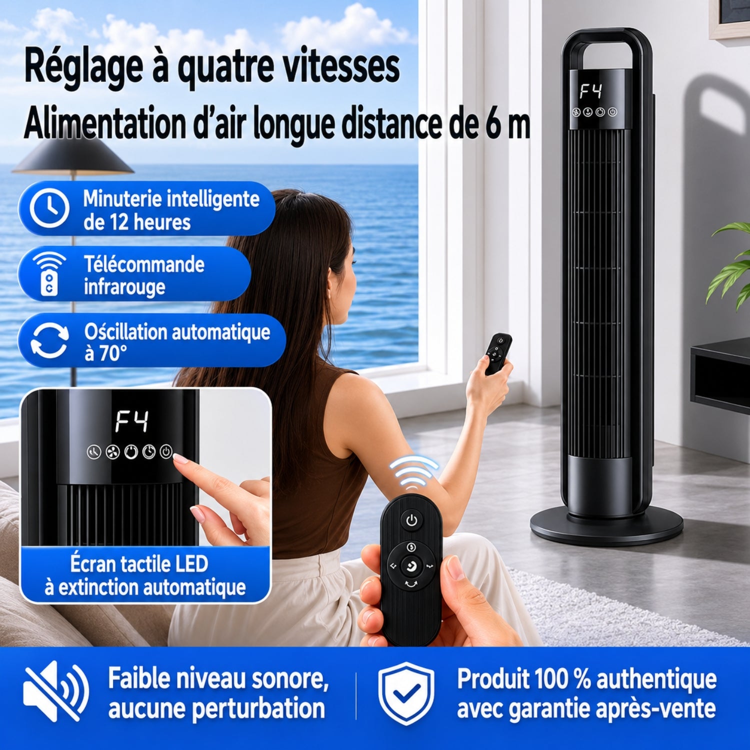 Ventilateur colonne Orlinorin