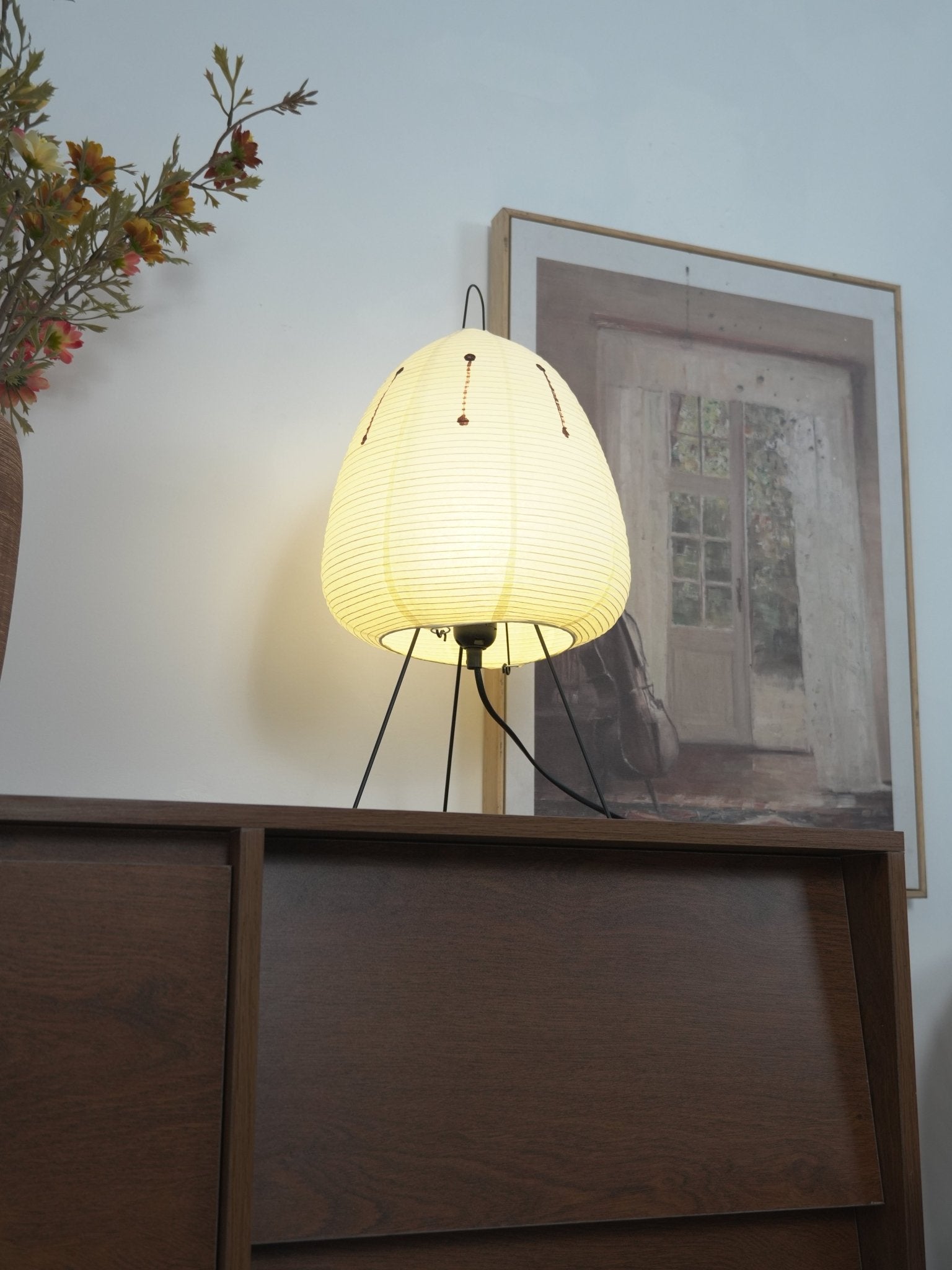 Lampe de table japonaise Pélvionalis