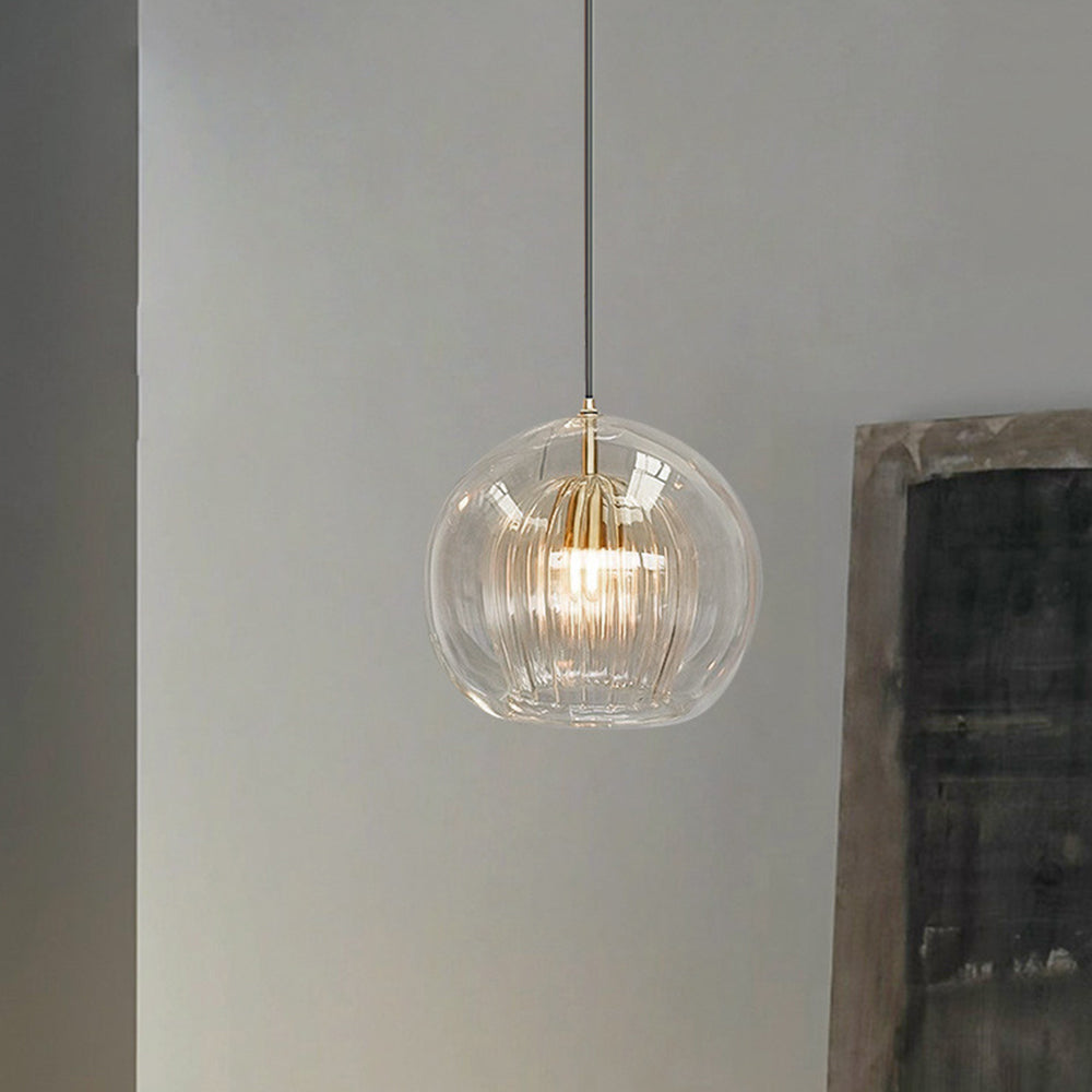 Suspension globe Rosravvaux