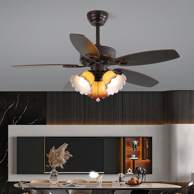 Plafonnier ventilateur Ilrenavo