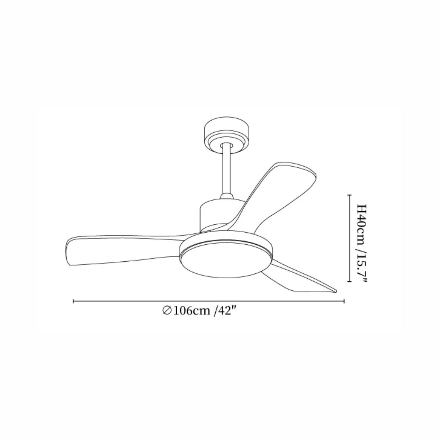 Plafonnier ventilateur Ouvigne