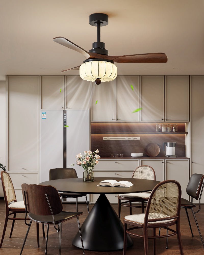 Plafonnier ventilateur vintage Orclova