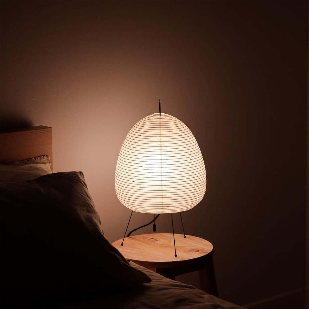 Lampe de table japonaise Pélvionalis