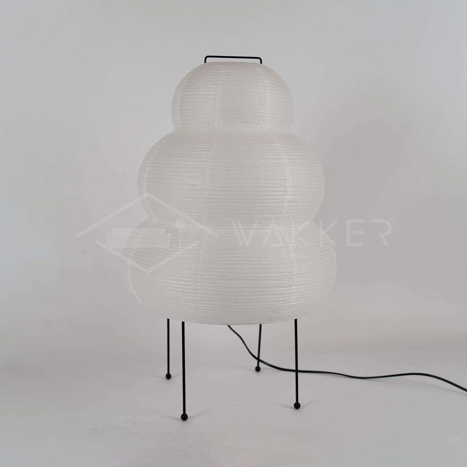 Lampe de table japonaise Pélvionalis