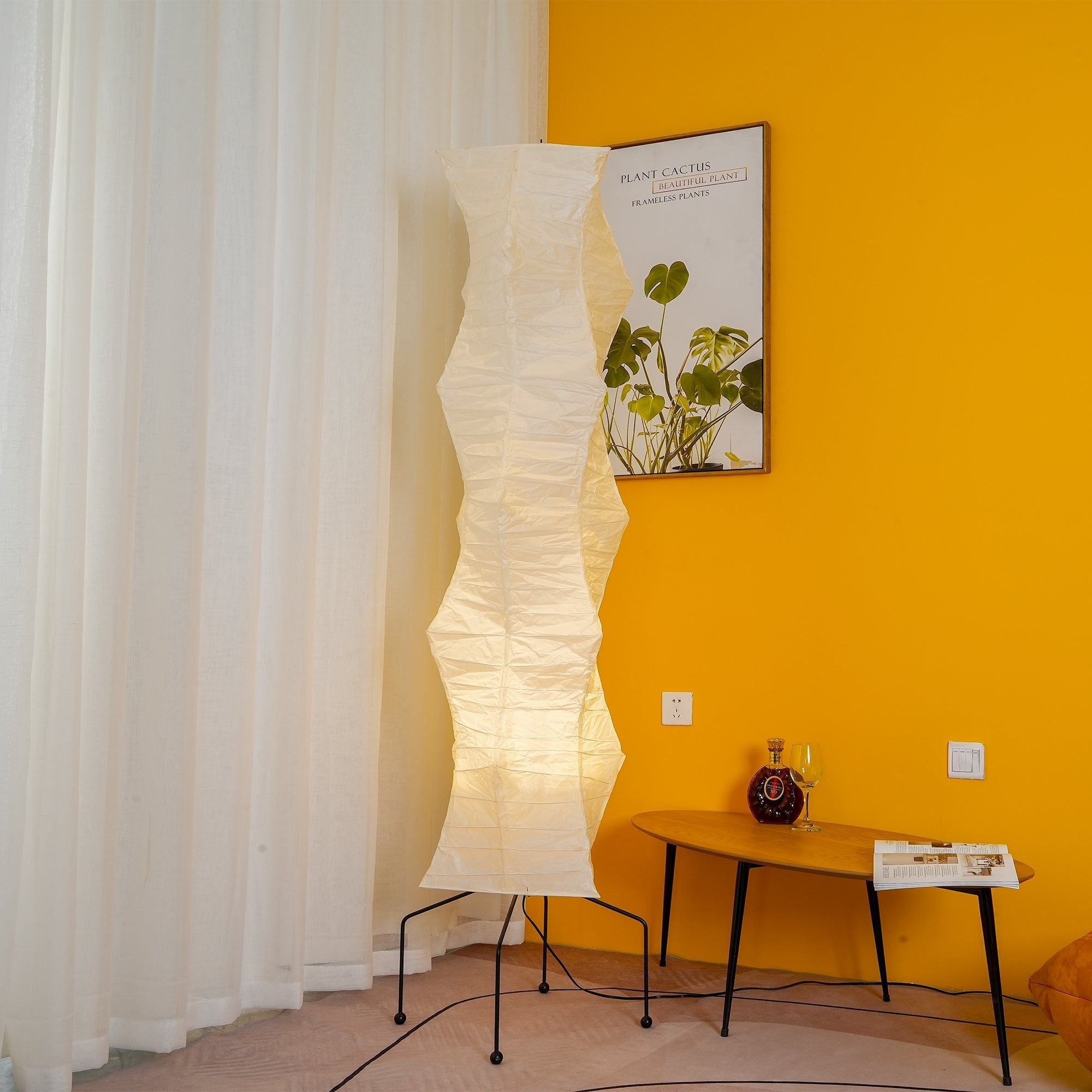 Lampadaire sculptural Taellella