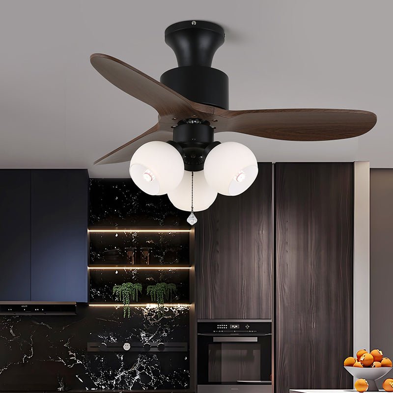 Plafonnier ventilateur vintage Leonmont