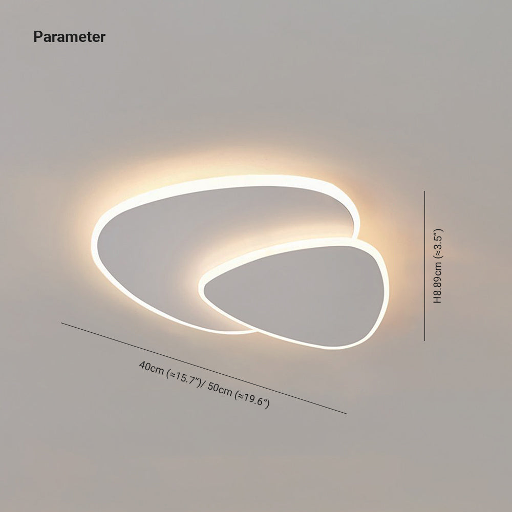 Plafonnier triangulaire Forienelle