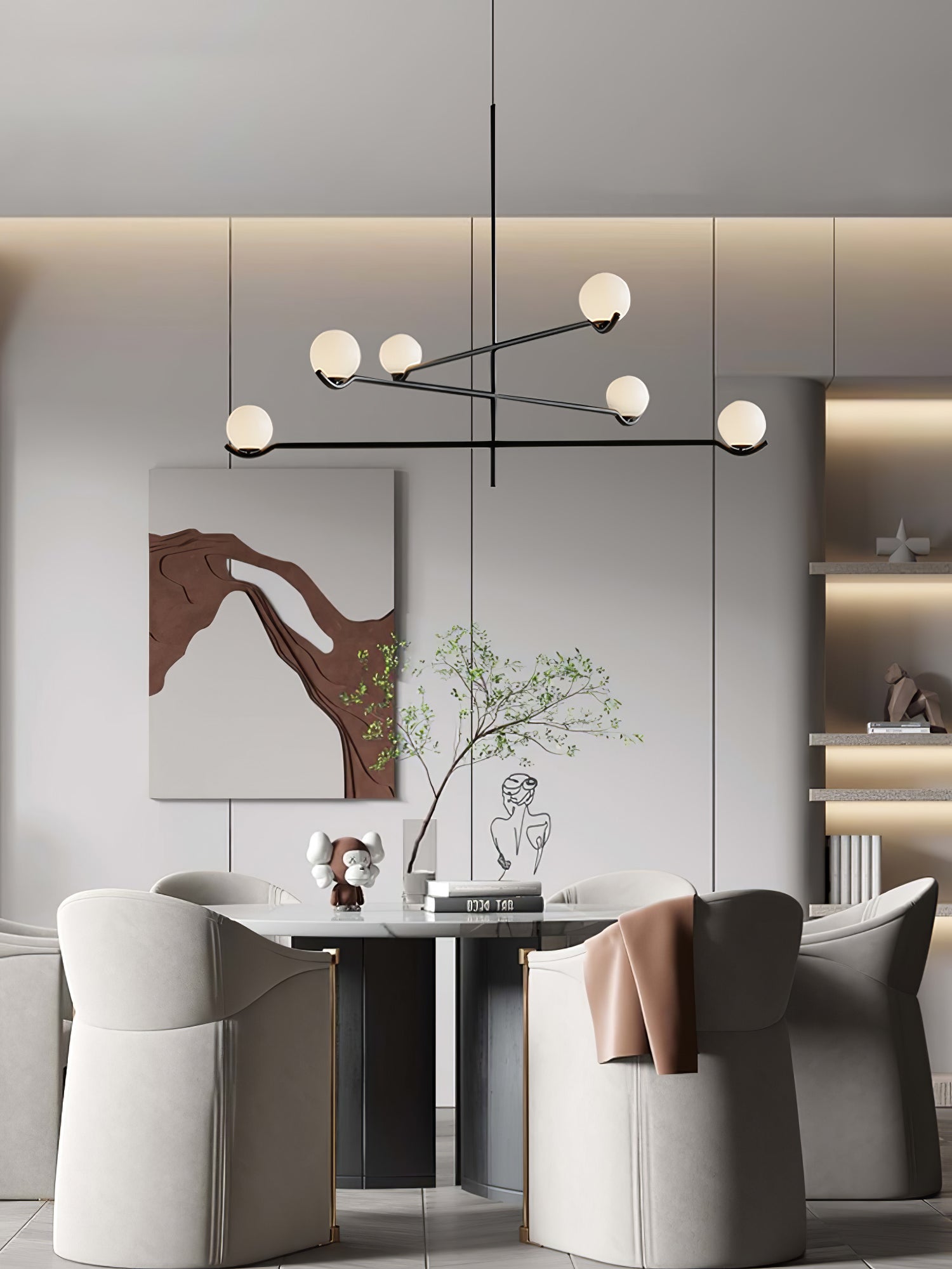 Suspension globe Zoronira