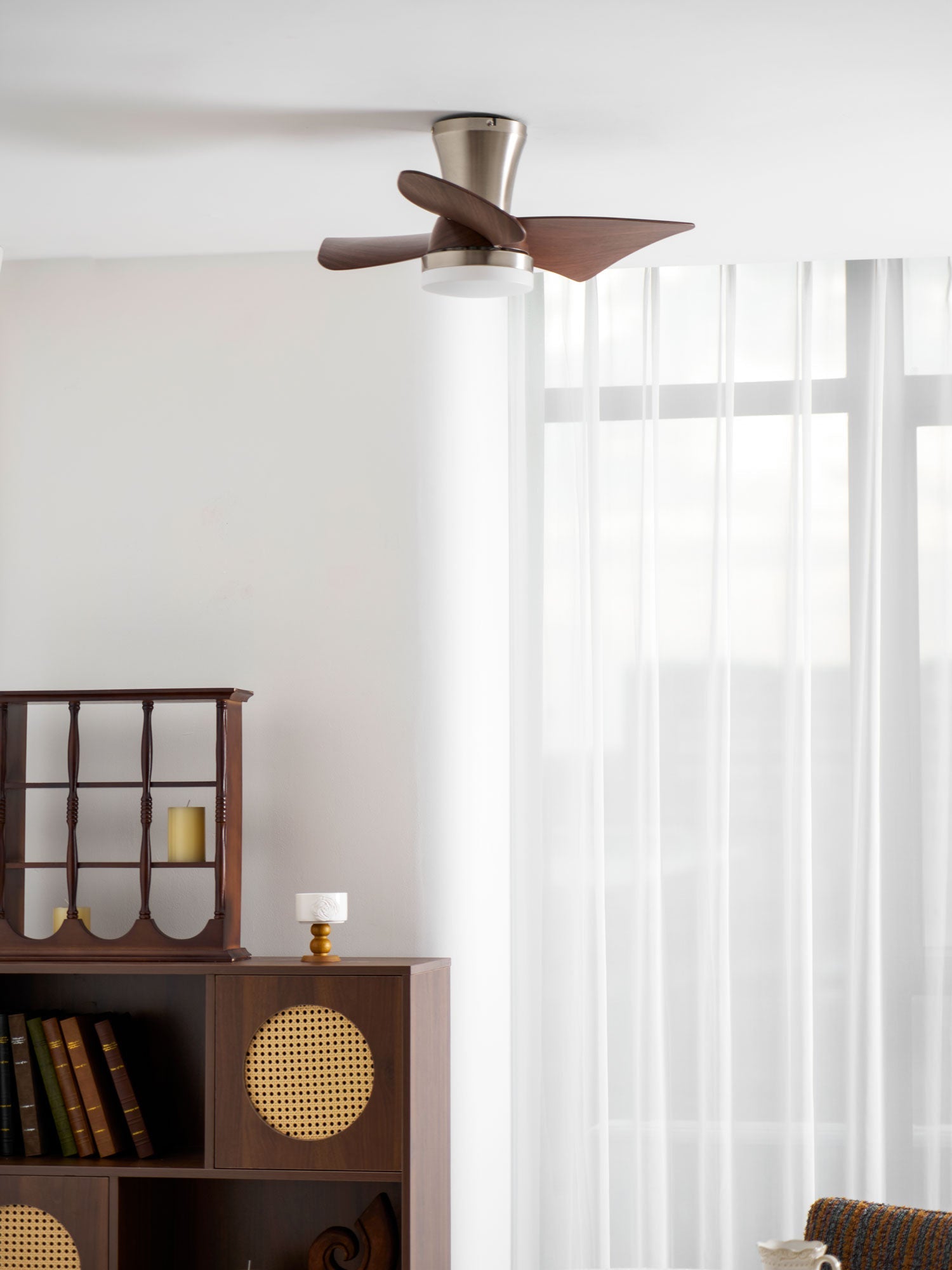Plafonnier ventilateur Sorielis