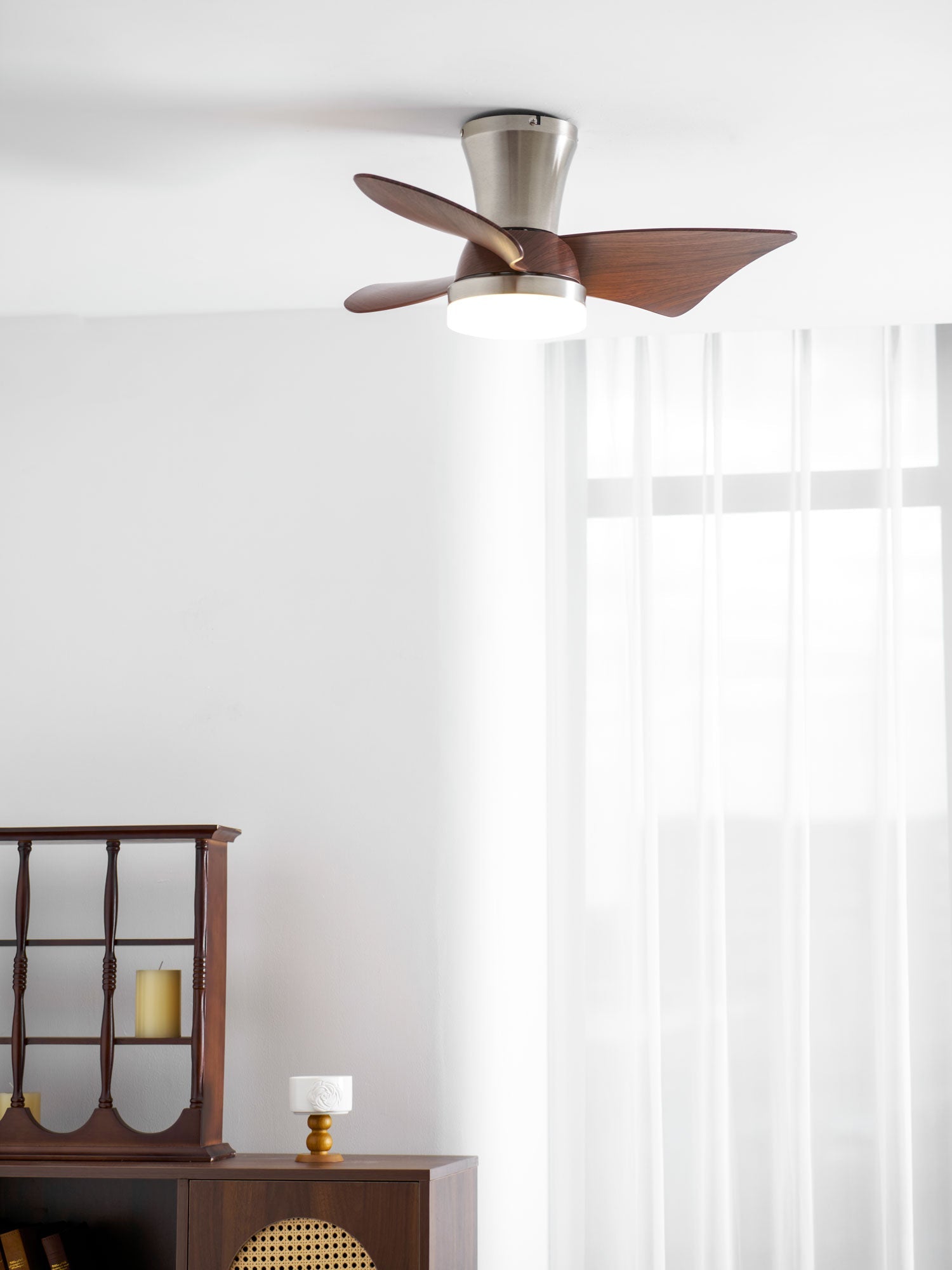 Plafonnier ventilateur Sorielis