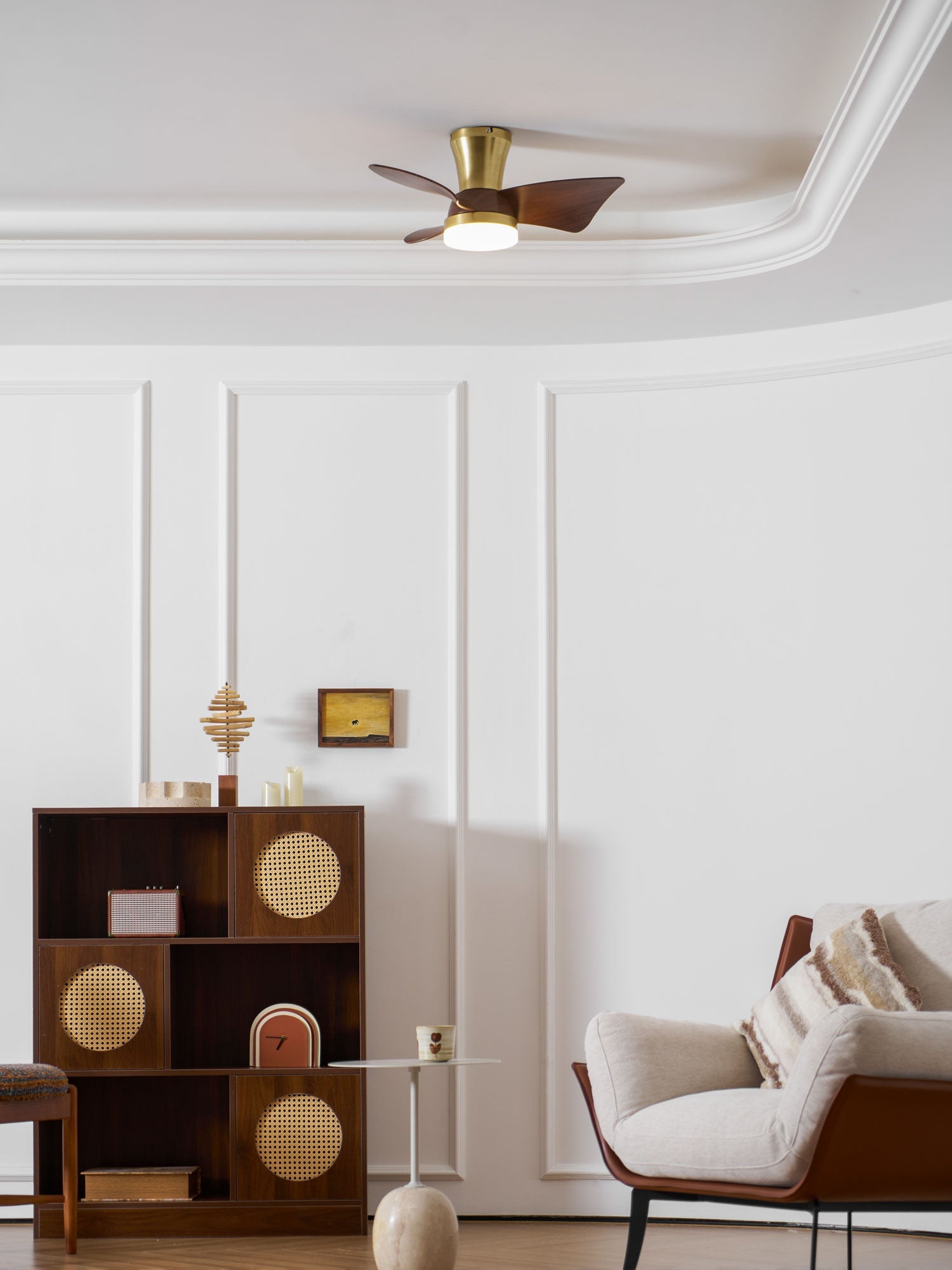 Plafonnier ventilateur Sorielis