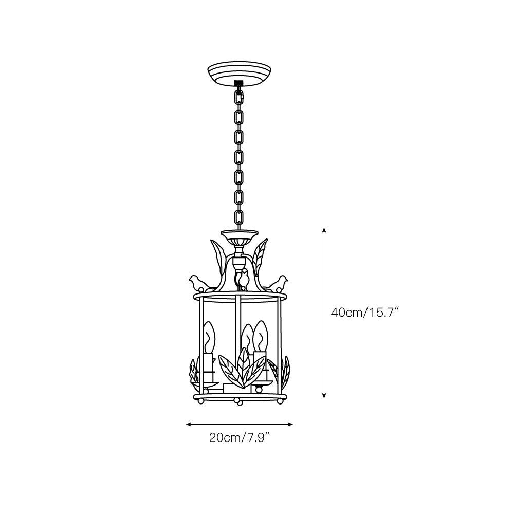 Suspension lanterne Normaracq