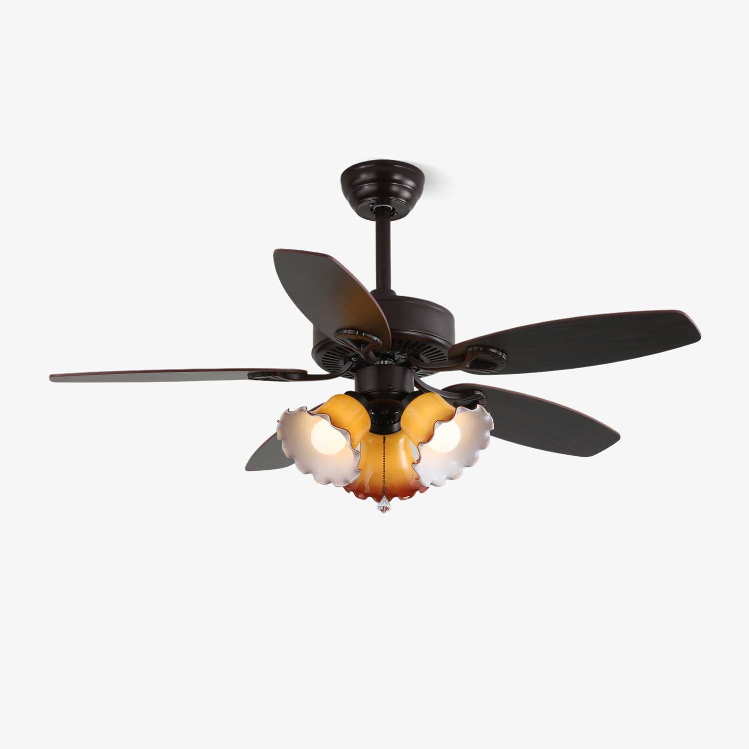 Plafonnier ventilateur vintage Nomaro