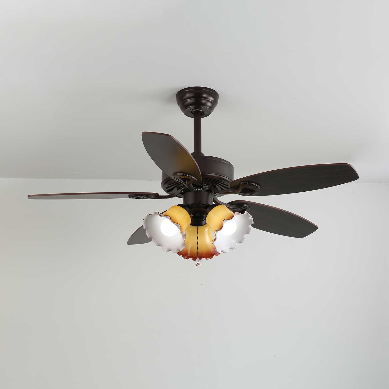 Plafonnier ventilateur vintage Nomaro