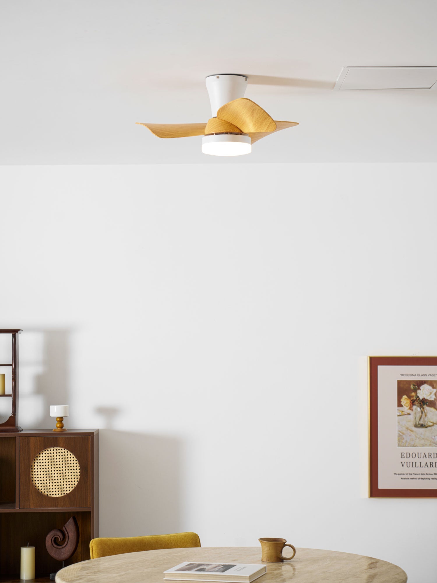 Plafonnier ventilateur Taéllya