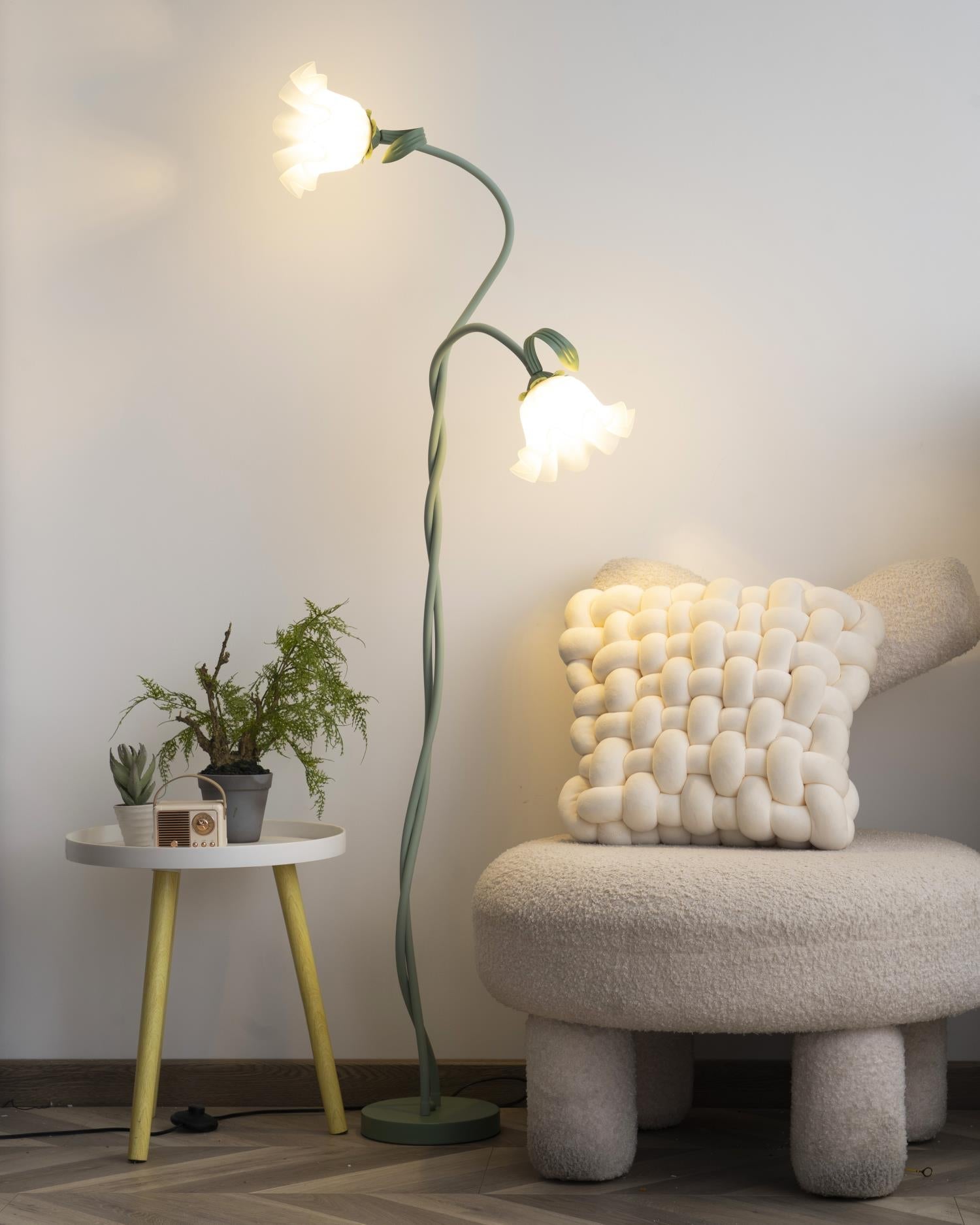Lampadaire floral Viluxico