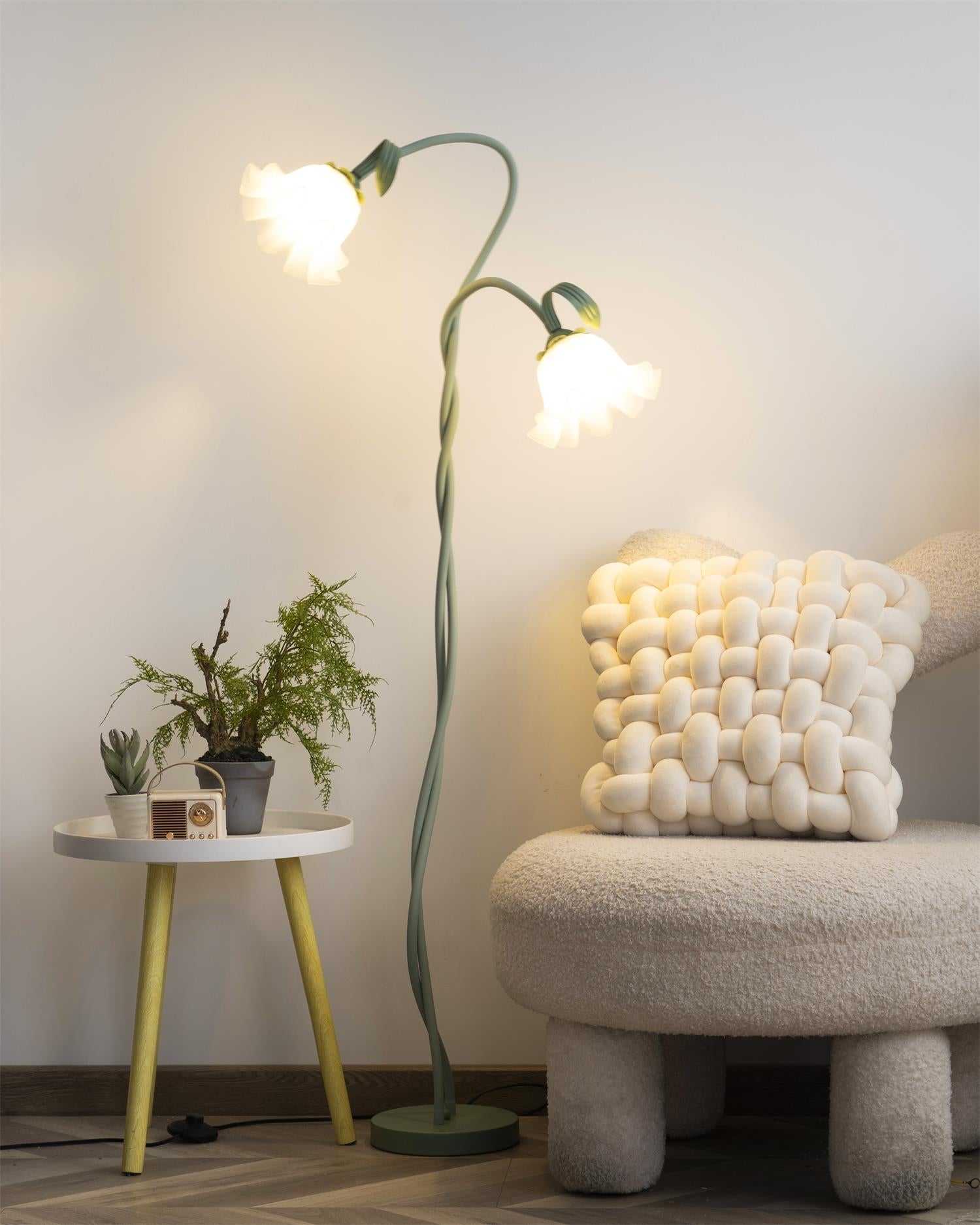Lampadaire floral Viluxico