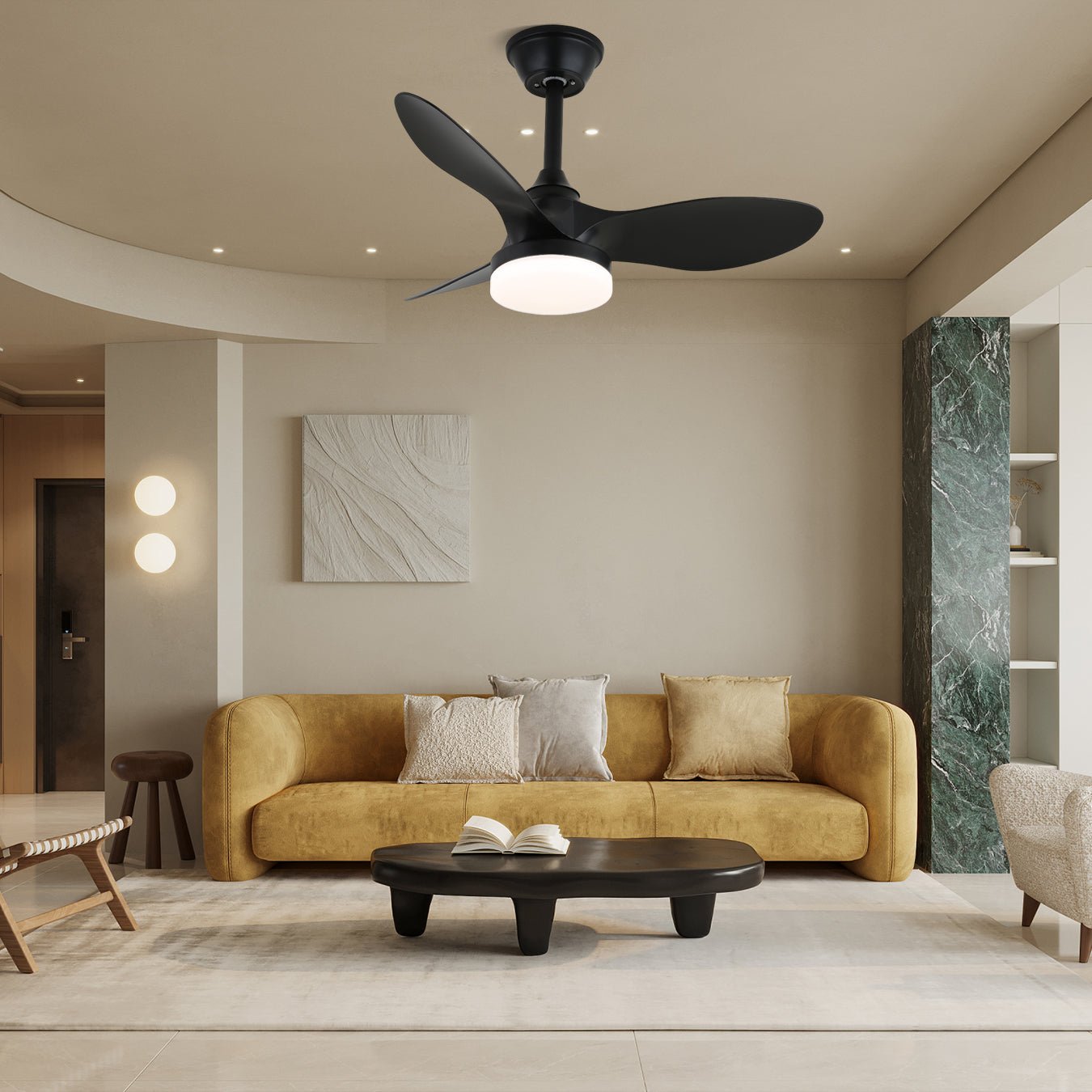 Plafonnier ventilateur Coovévia