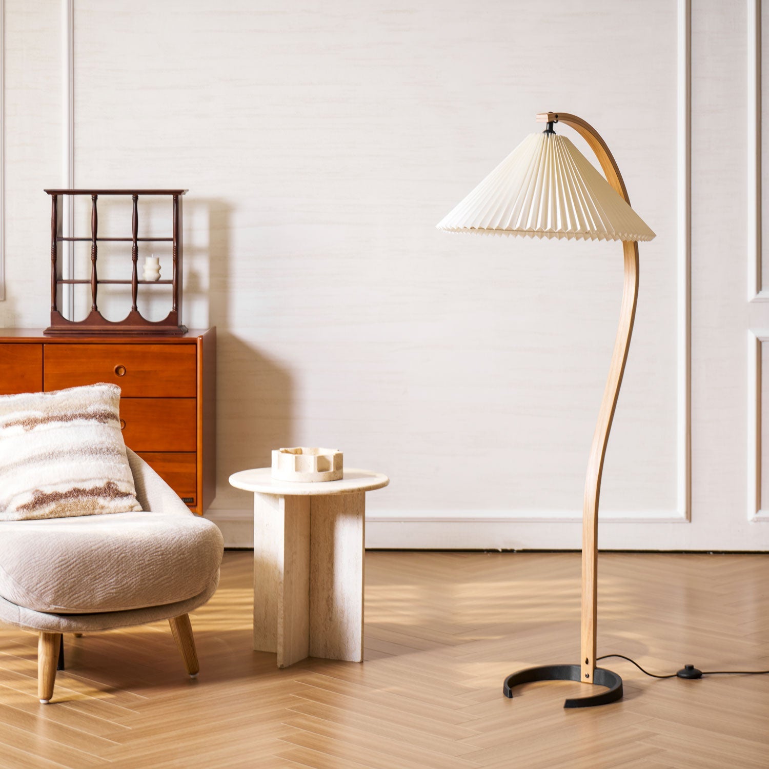 Lampadaire scandinave Roeléco