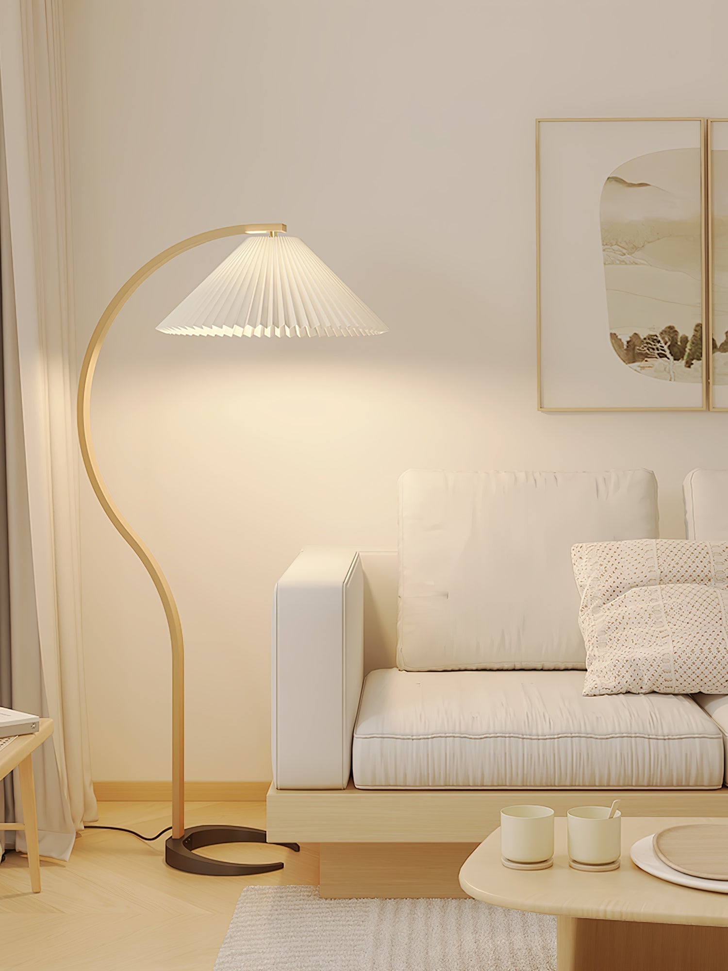 Lampadaire scandinave Roeléco