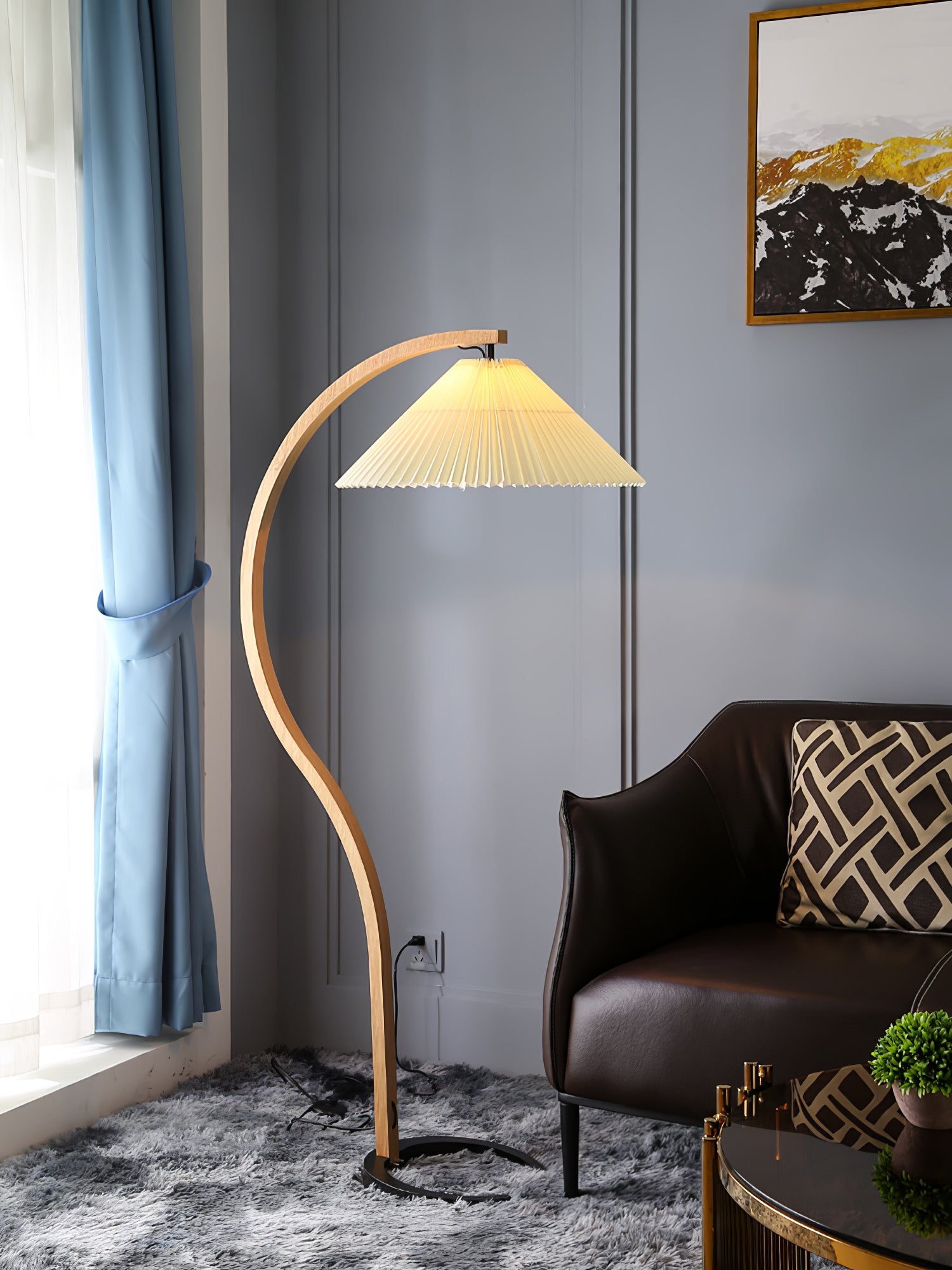 Lampadaire scandinave Roeléco