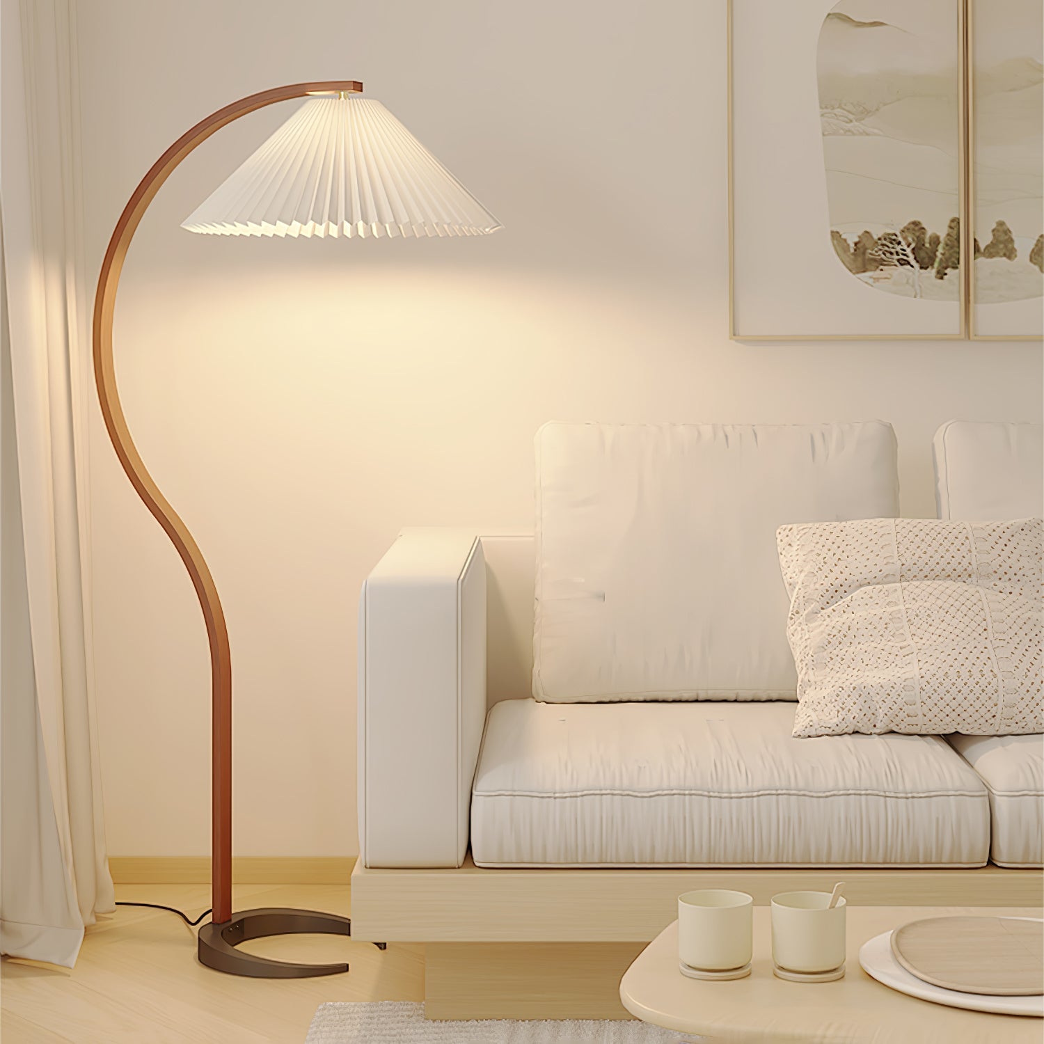 Lampadaire scandinave Roeléco