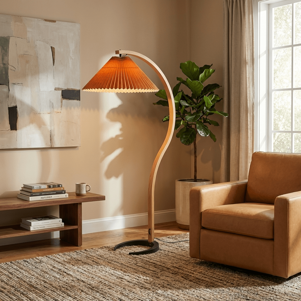 Lampadaire scandinave Roeléco