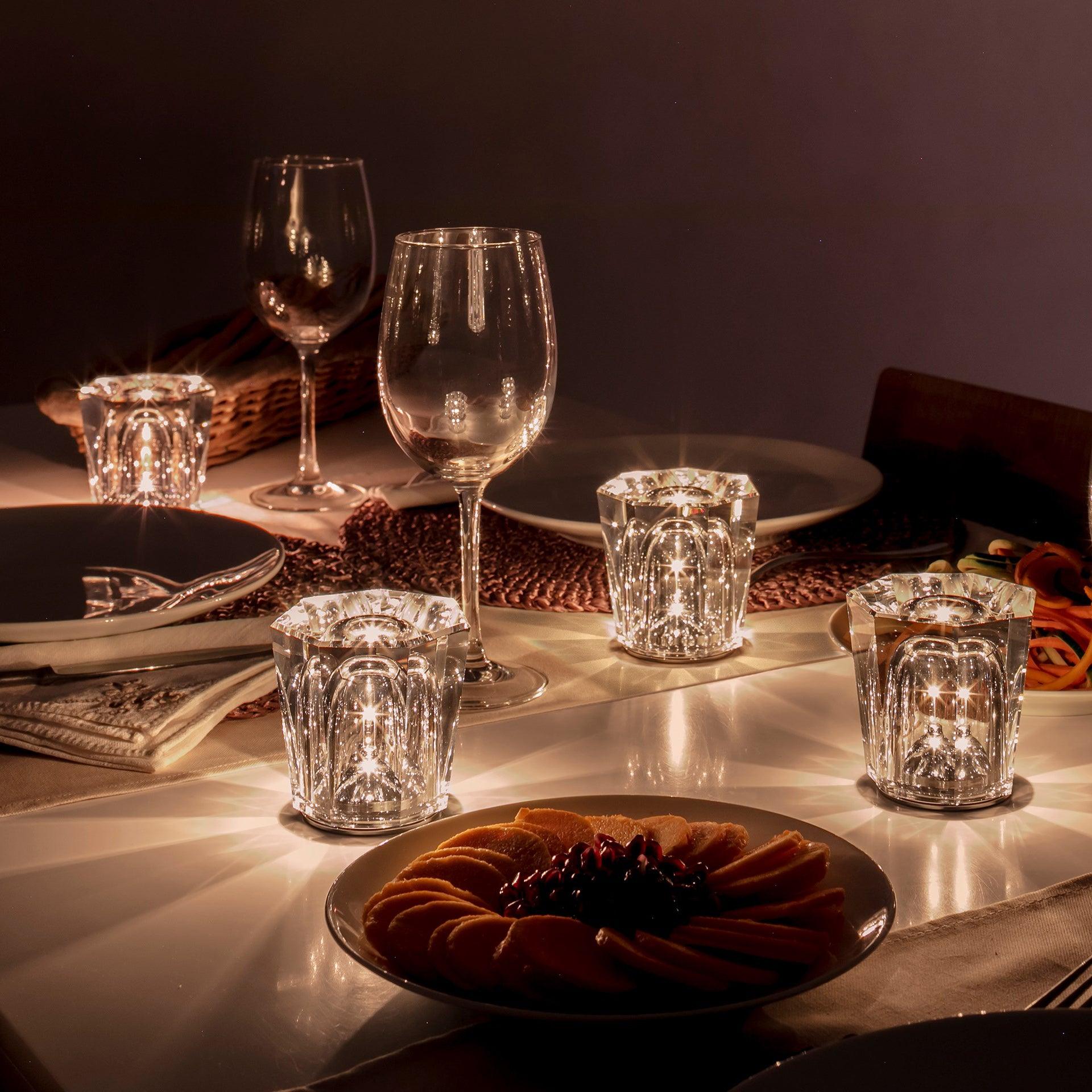 Lampe de table diamant Célcieléa