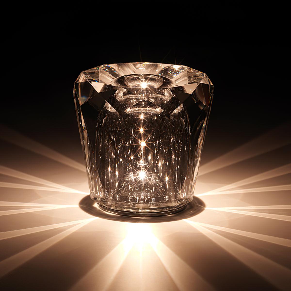 Lampe de table diamant Célcieléa