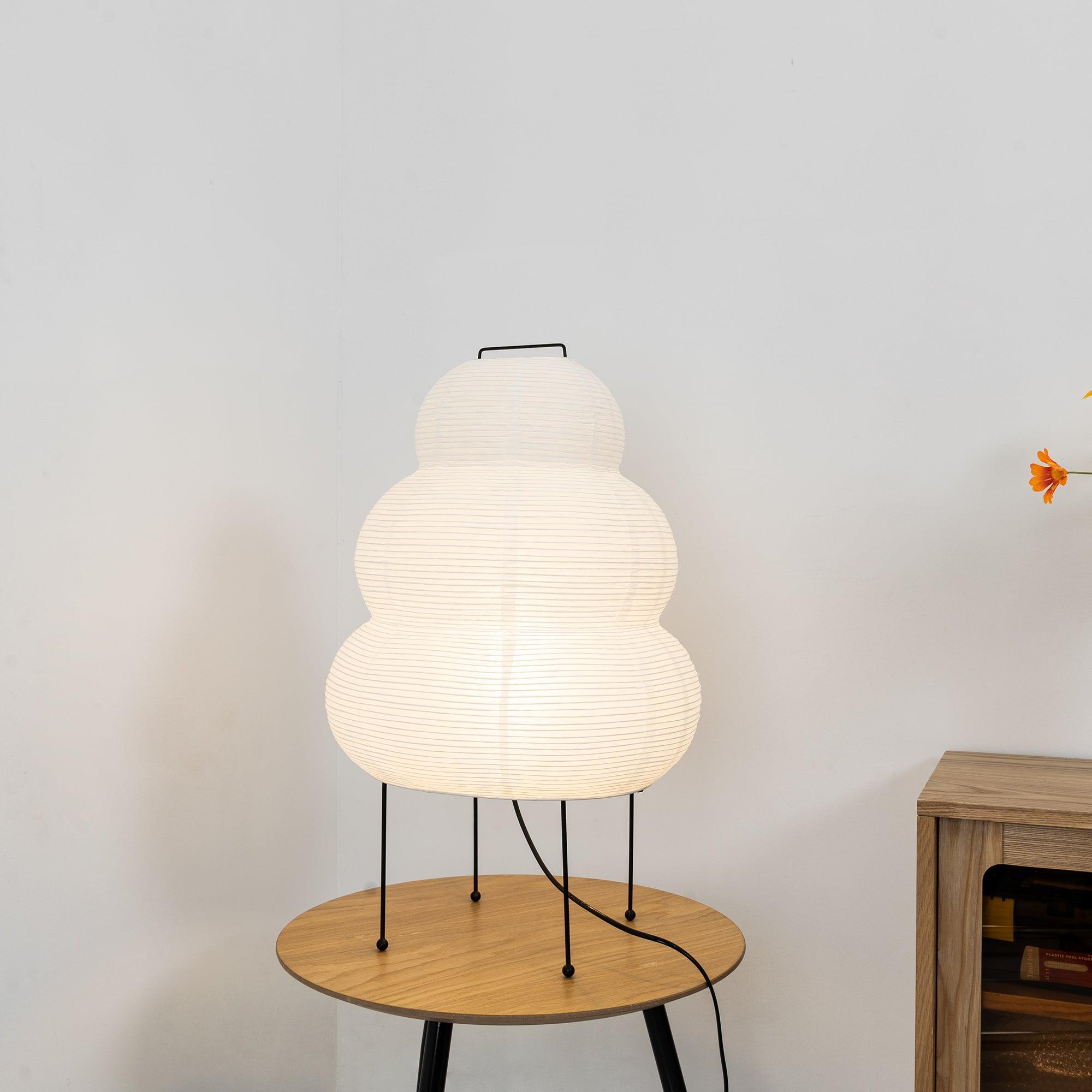 Lampe de table japonaise Pélvionalis