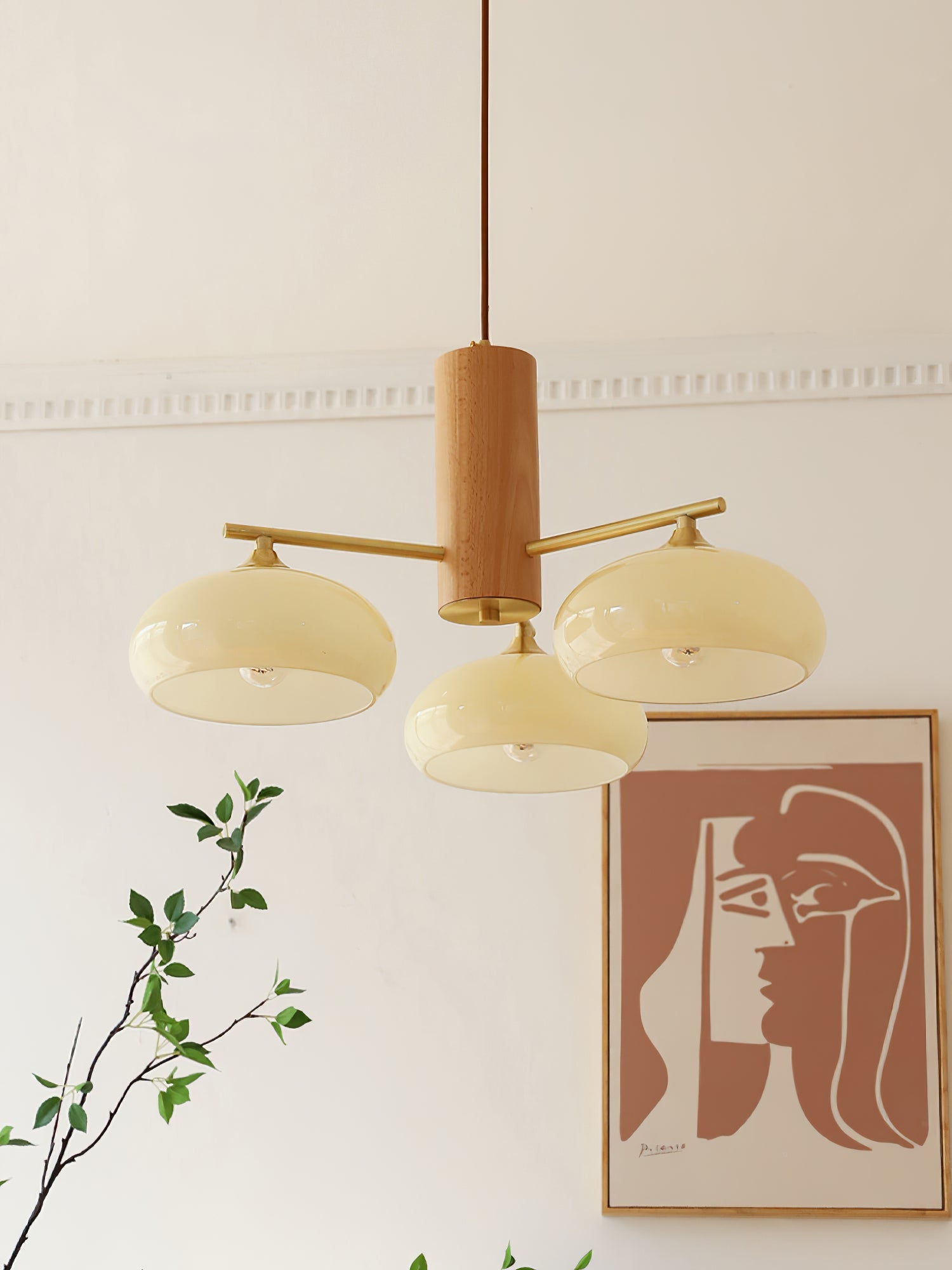 Lustre ovale Raanissé