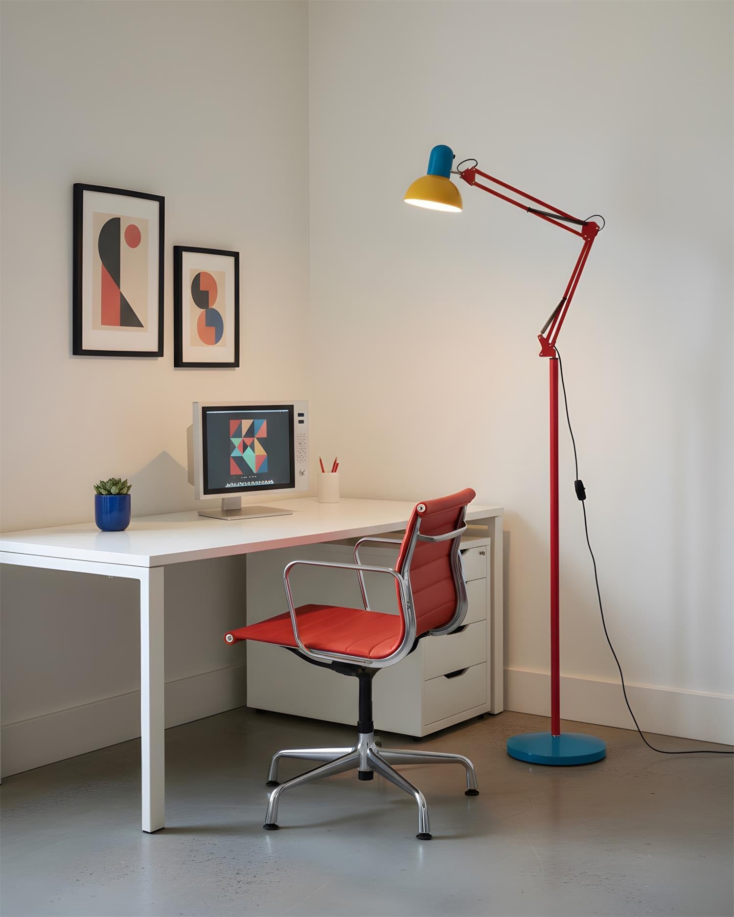 Lampadaire graphique Raviel