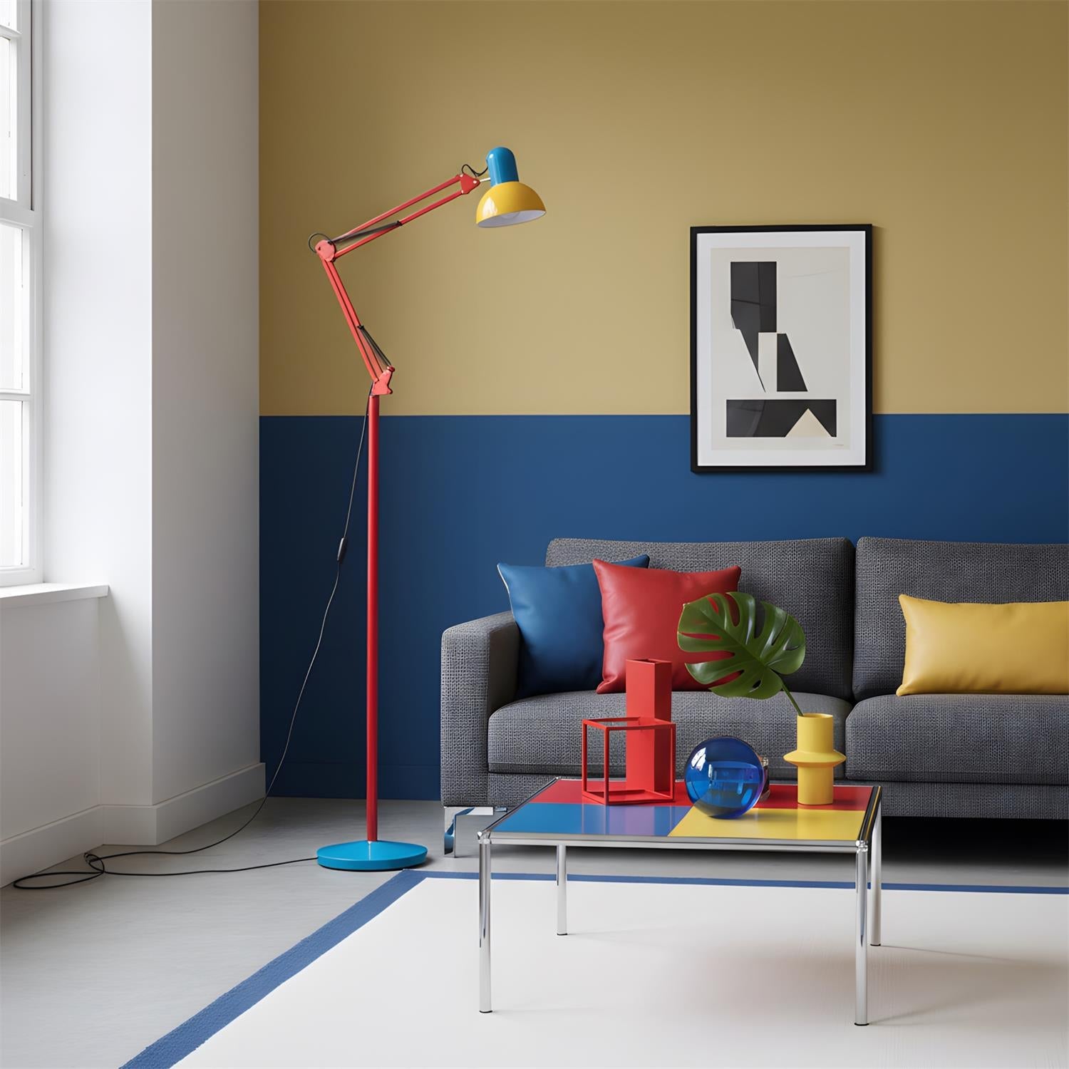 Lampadaire graphique Raviel