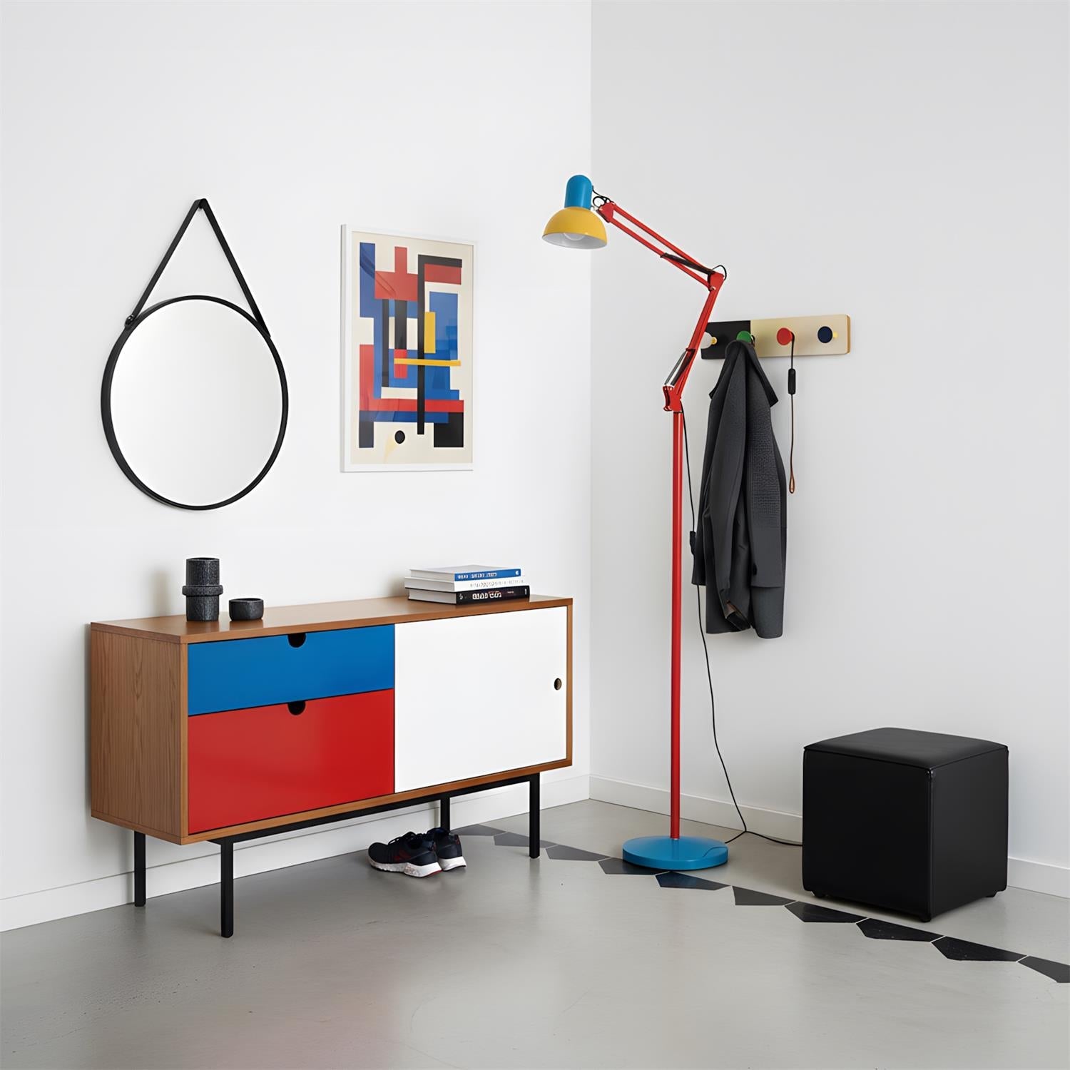 Lampadaire graphique Raviel