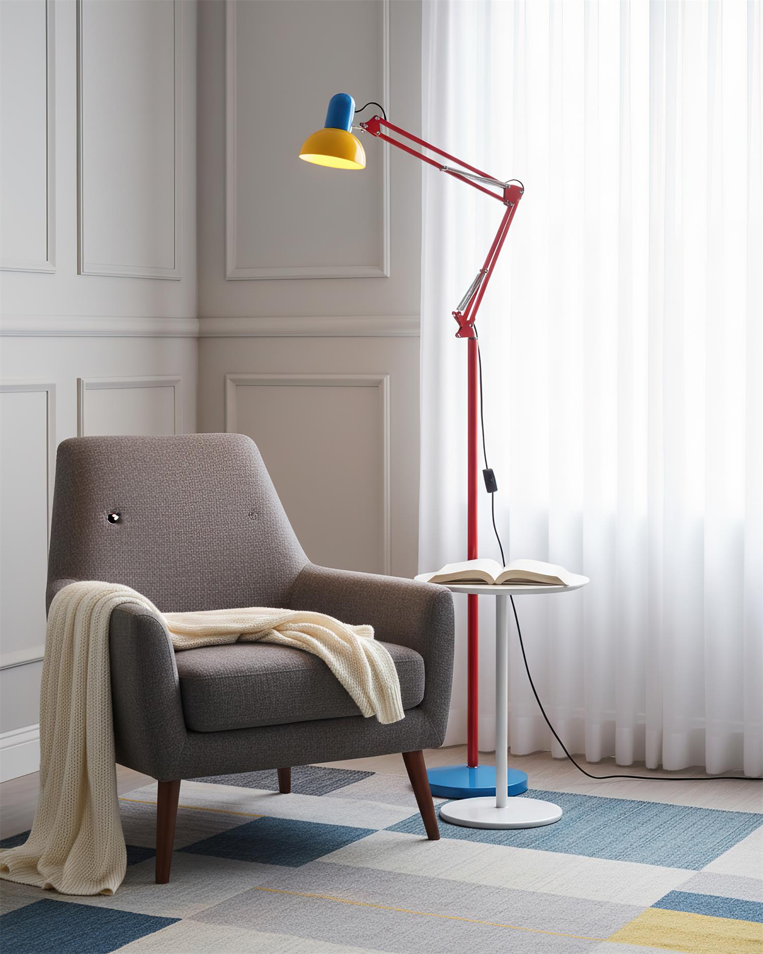 Lampadaire graphique Raviel