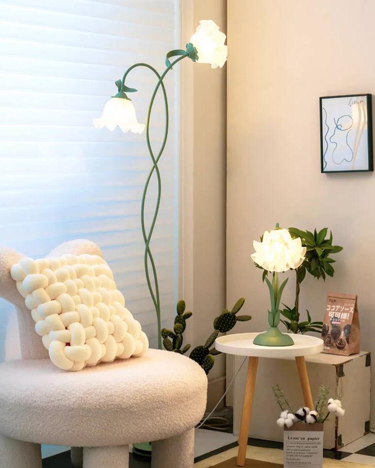 Lampadaire floral Viluxico