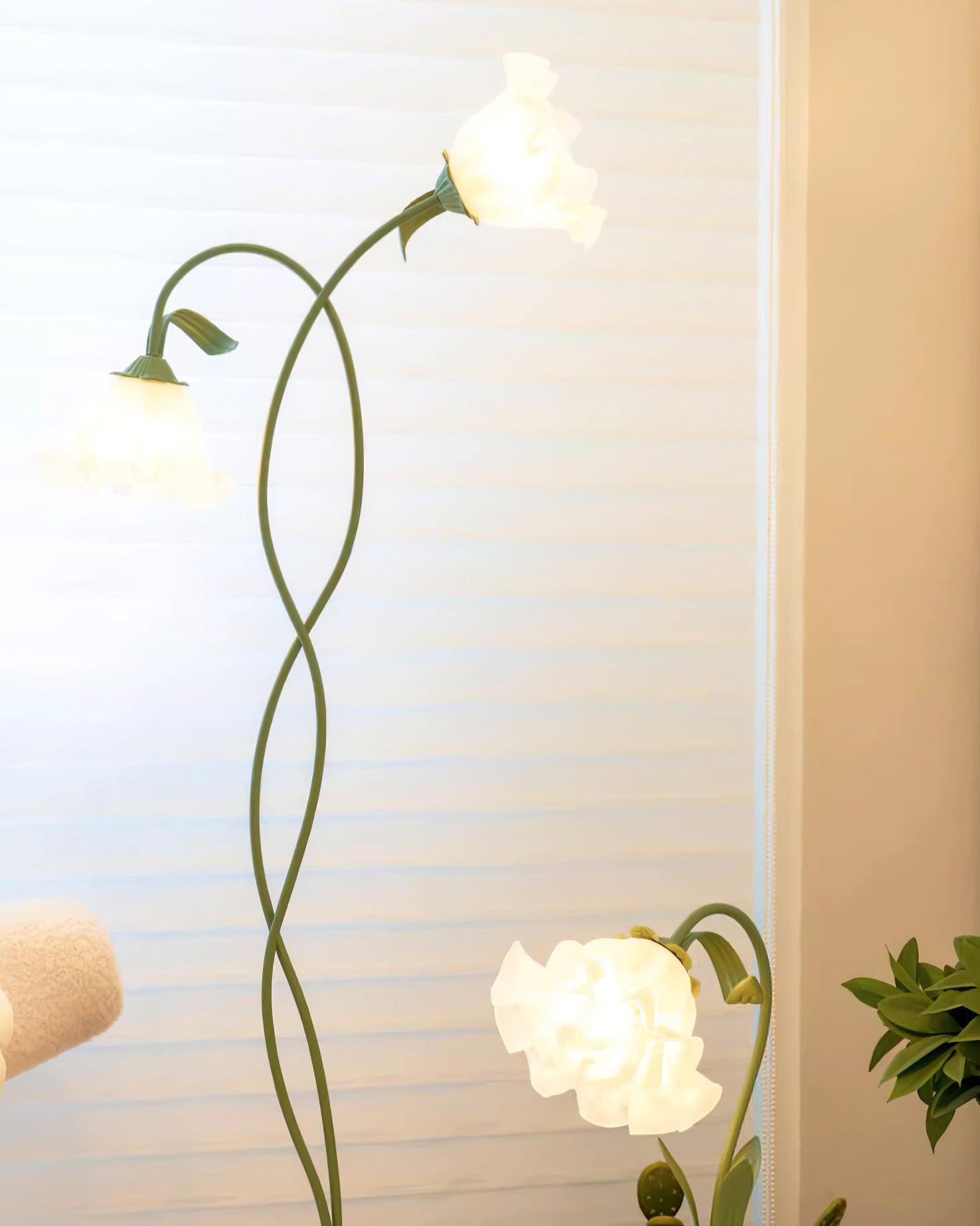Lampadaire floral Viluxico