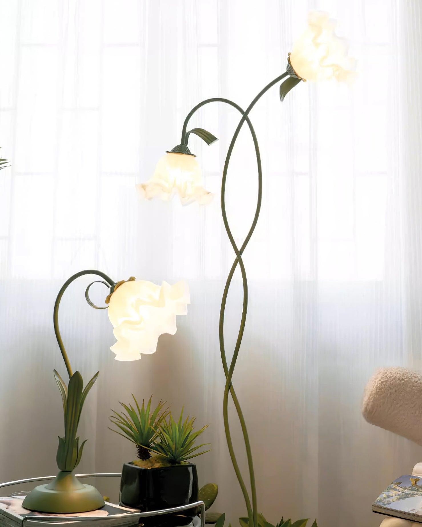Lampadaire floral Viluxico