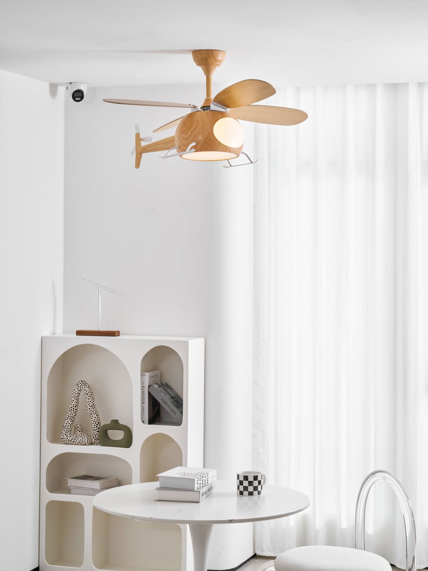 Ventilateur de plafond Skomo pour hélicoptère