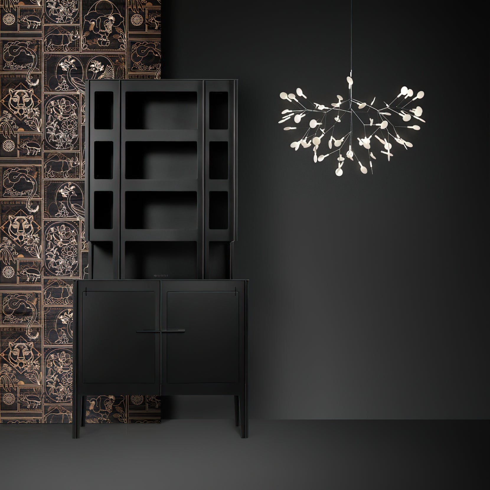 Lustre sculptural Iloreux