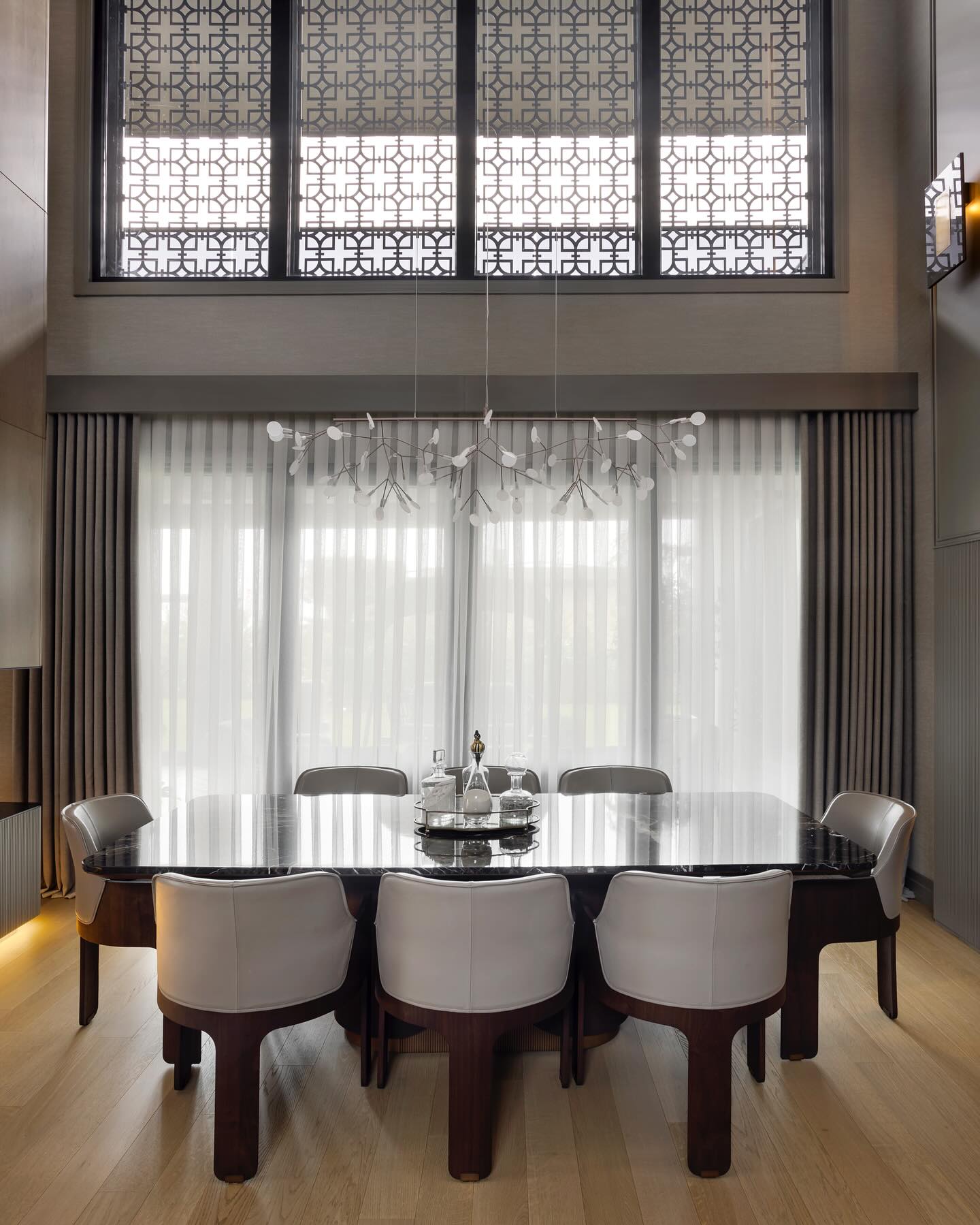 Lustre sculptural Iloreux