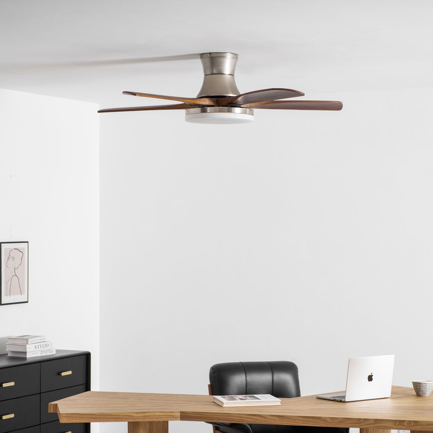 Plafonnier ventilateur Iruneo