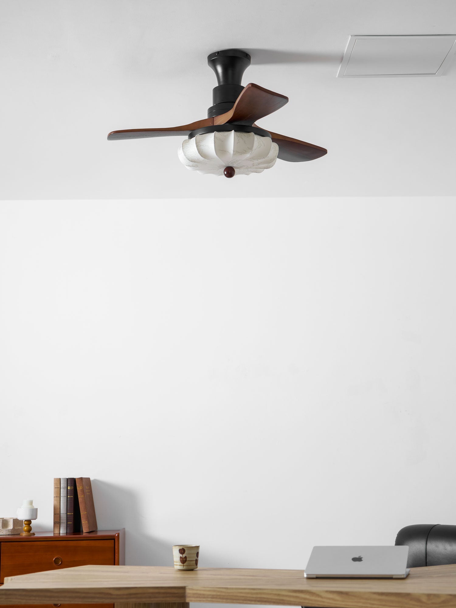 Plafonnier ventilateur moderne Navelo