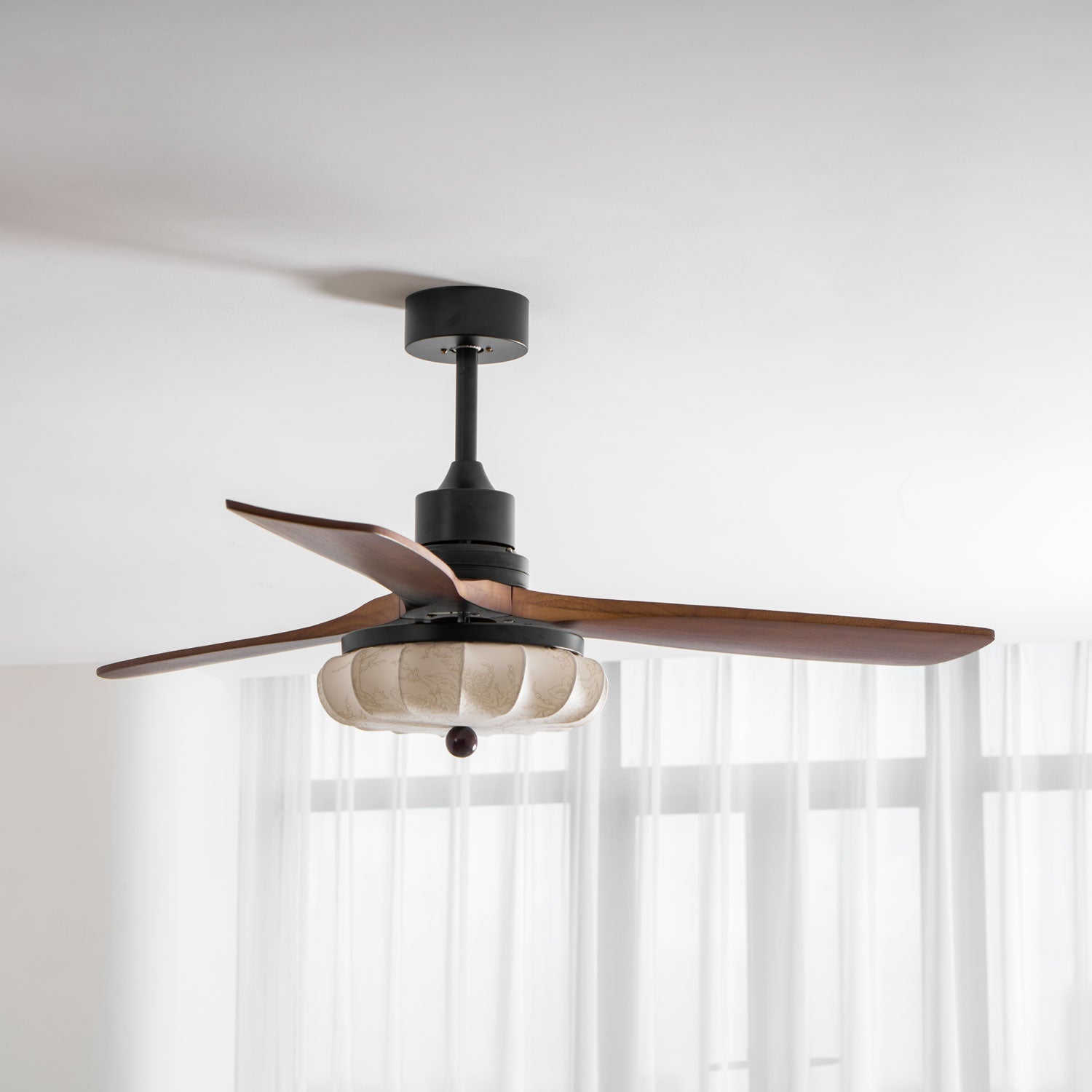 Plafonnier ventilateur moderne Navelo