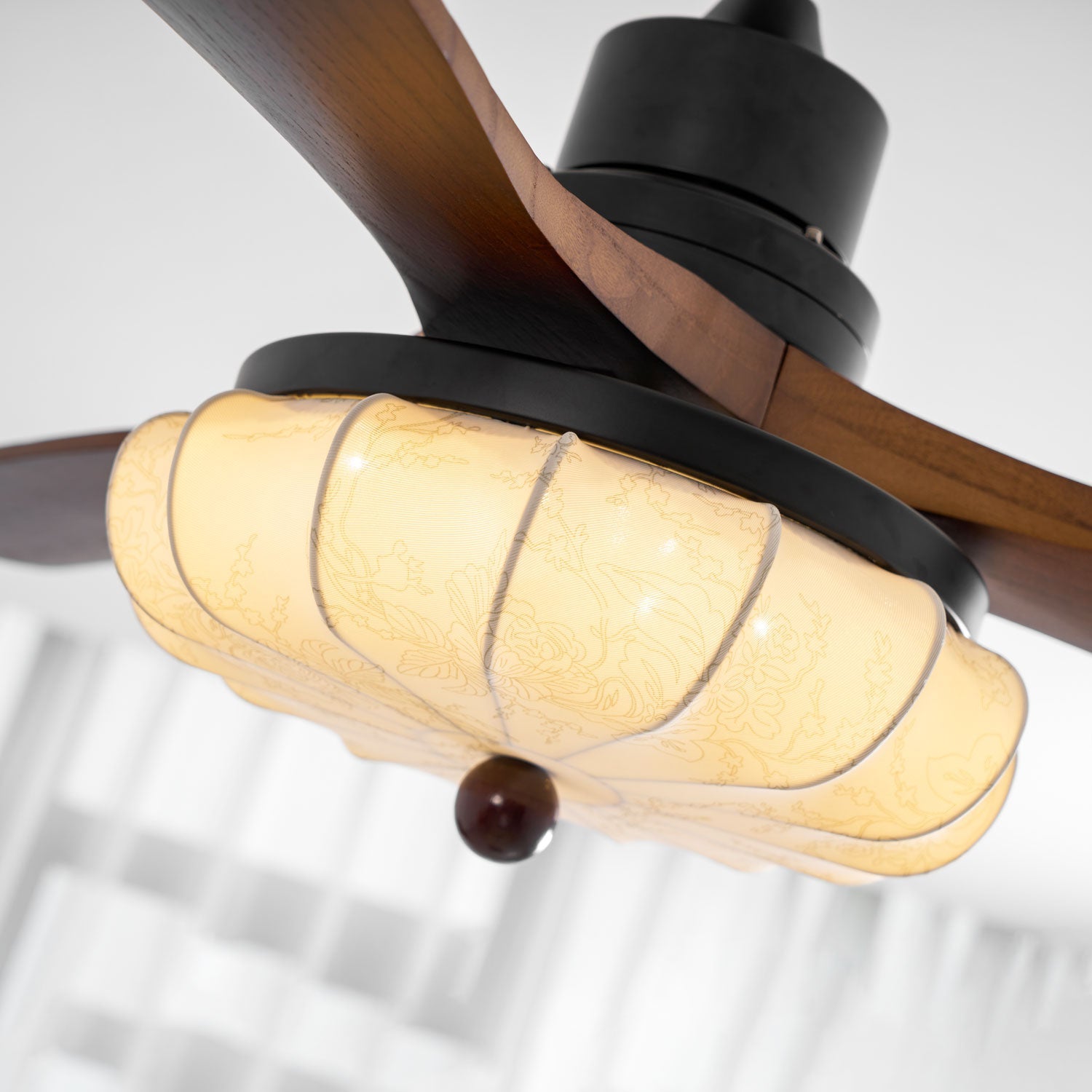 Plafonnier ventilateur moderne Navelo