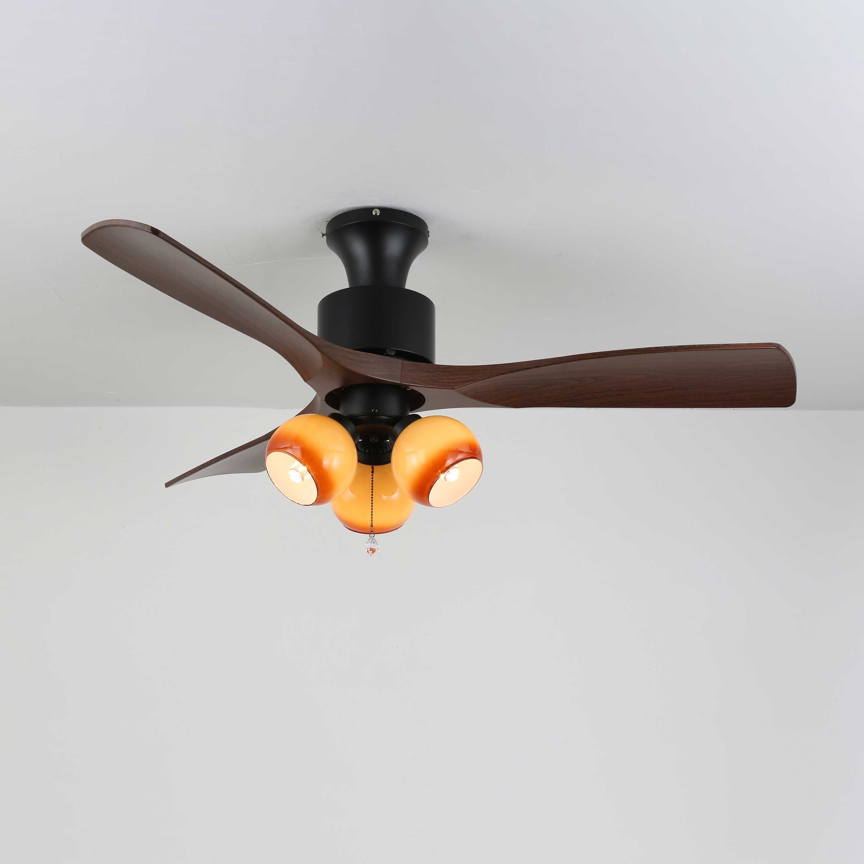 Plafonnier ventilateur globe Limeléon