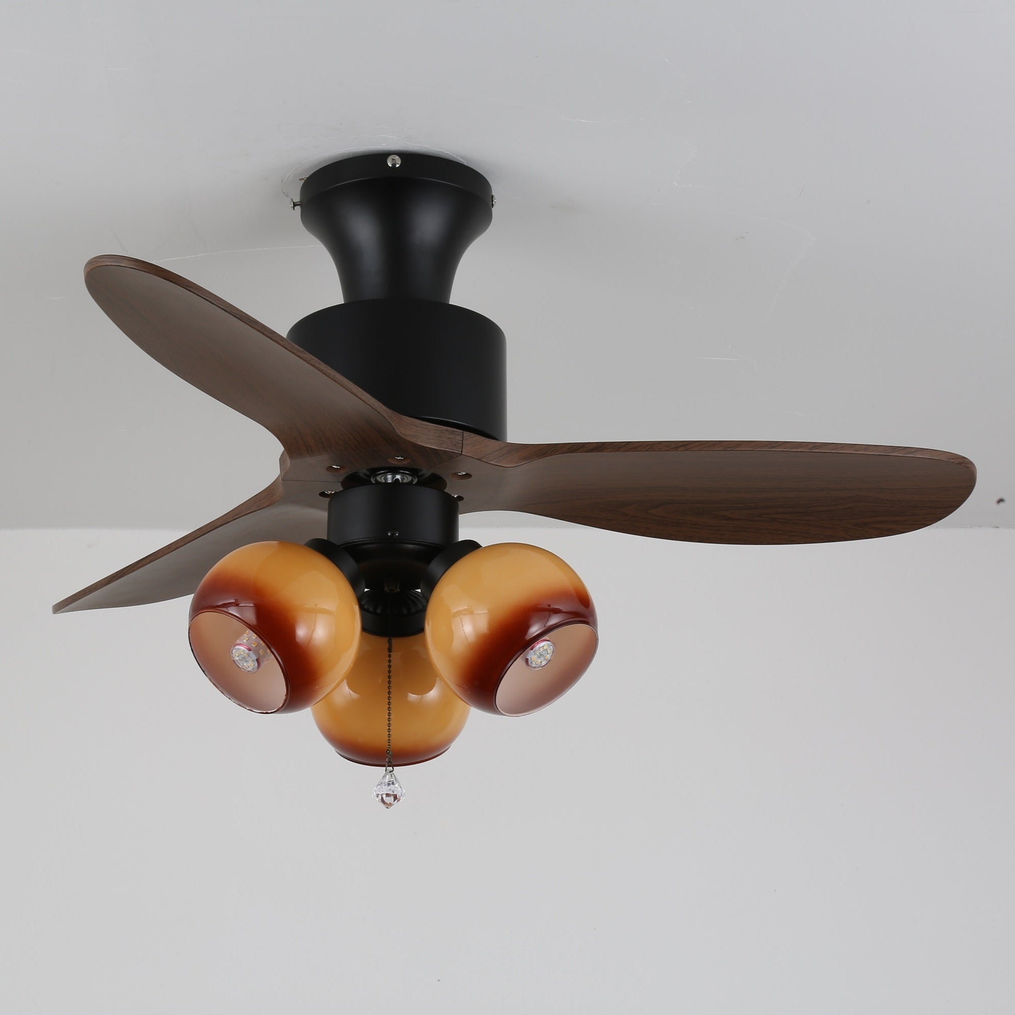 Plafonnier ventilateur globe Limeléon