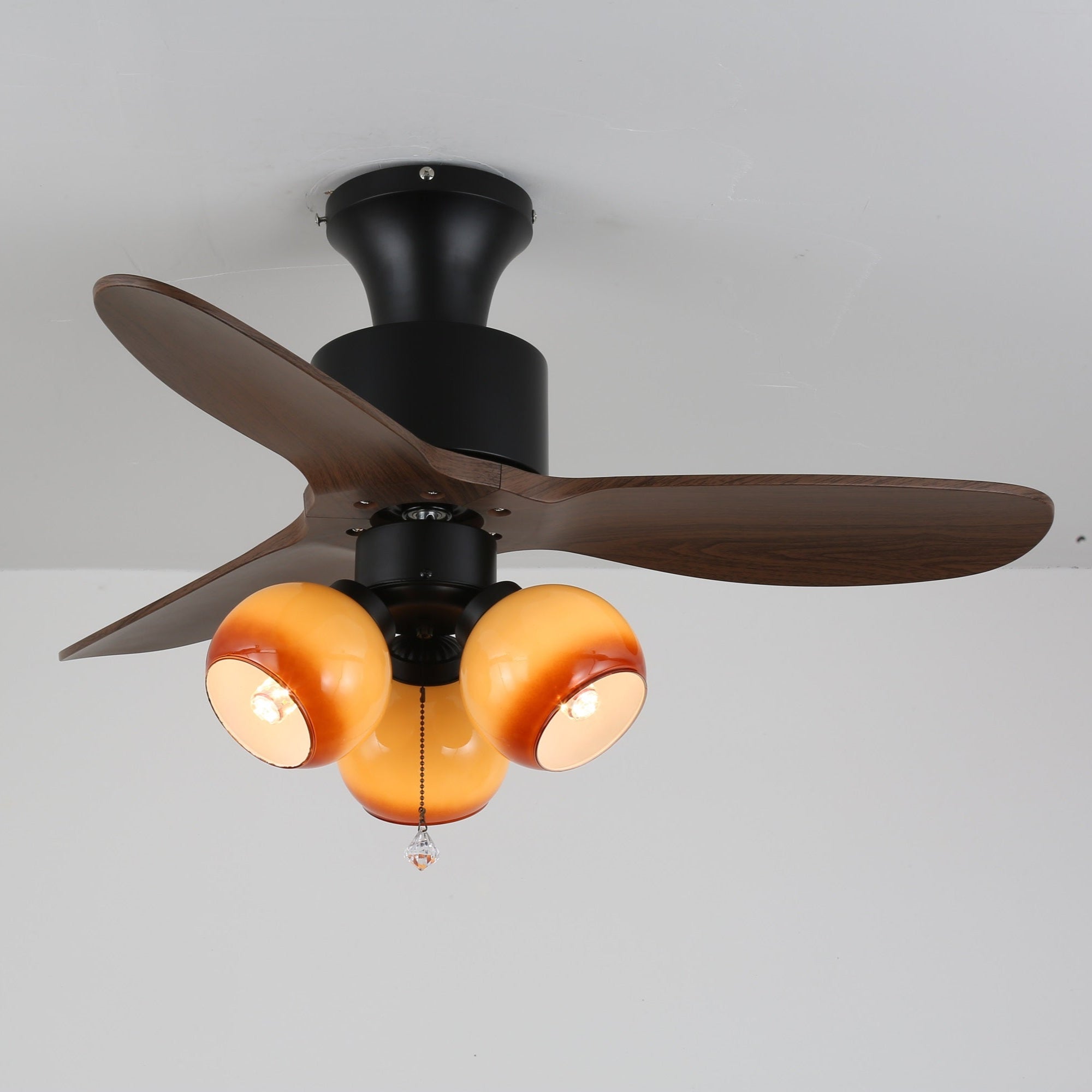 Plafonnier ventilateur globe Limeléon