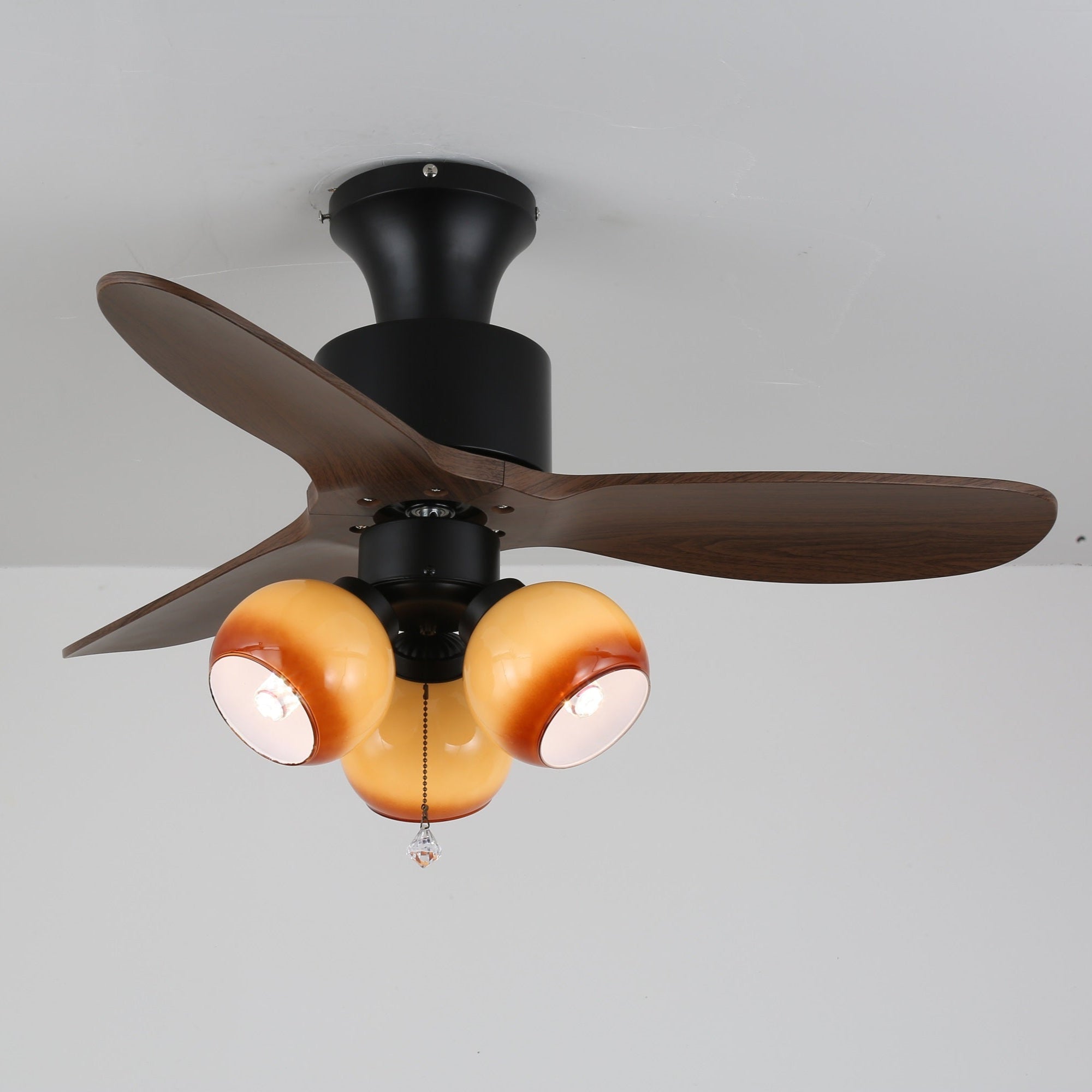 Plafonnier ventilateur globe Limeléon